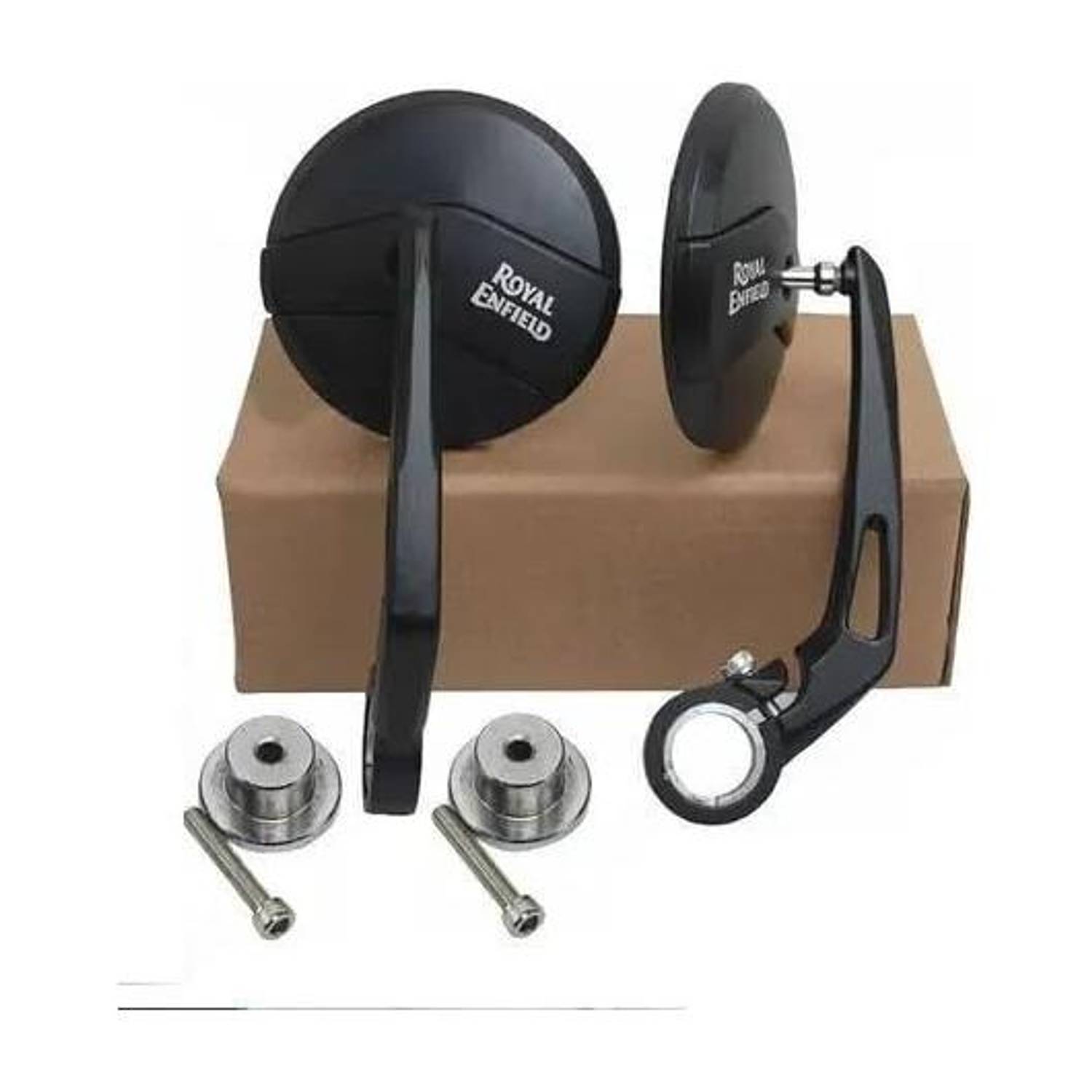 Vtrust Manual Rear View Mirror For Royal Enfield - Image 1