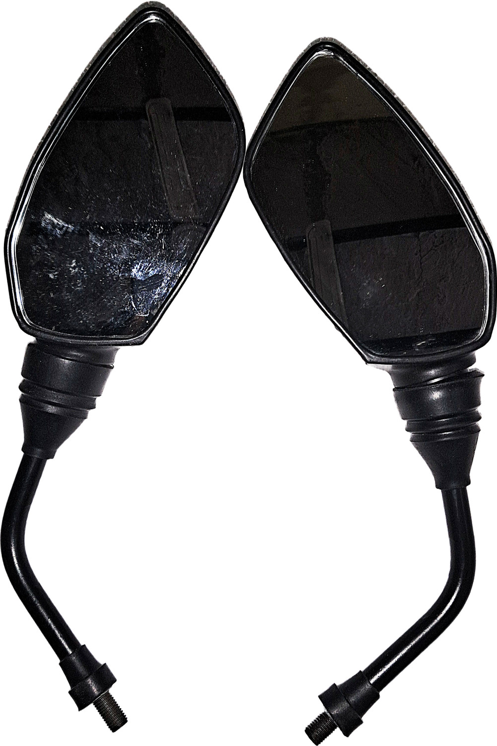 Image of VKHAS Manual Dual Mirror, Rear View Mirror For TVS Appache RTR 160, Appache RTR 180