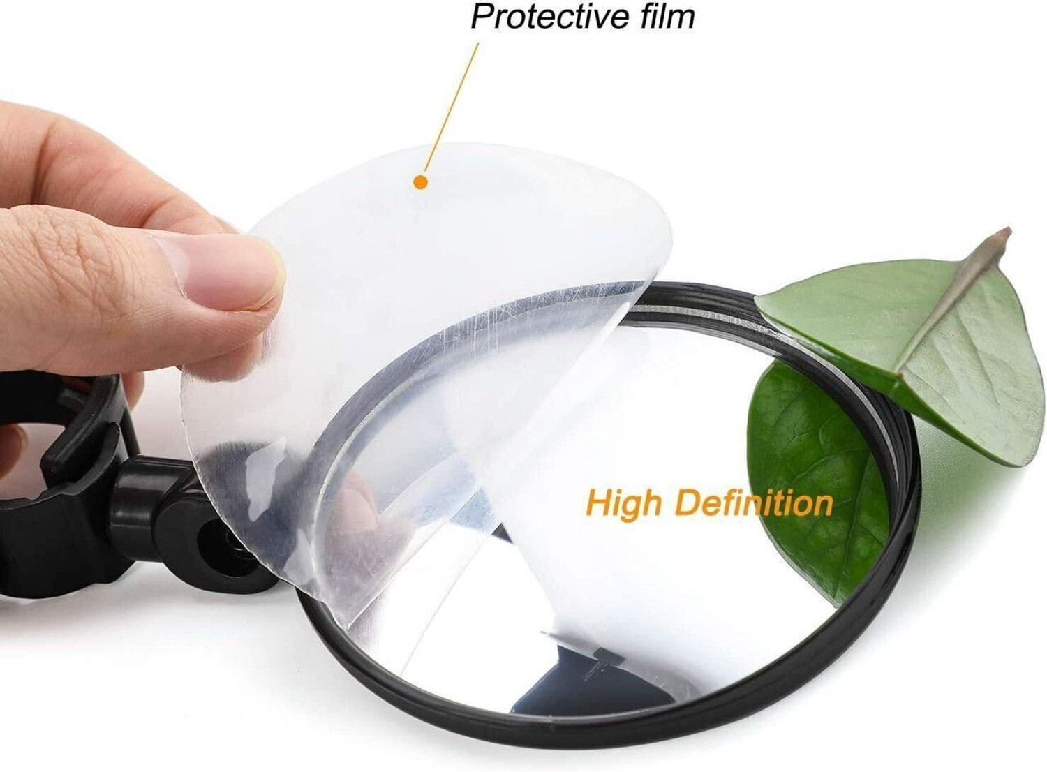 Image of QUIFF Manual Rear View Mirror For Hero, Honda, Royal Enfield, TVS, Universal For Bike Universal For Bike