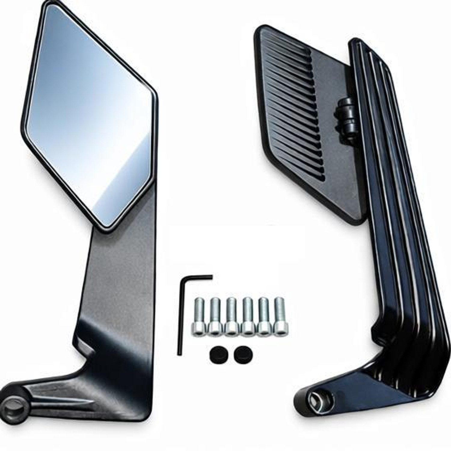 Image of KILLERRYDER Manual Rear View Mirror For Universal For Bike Universal For Bike