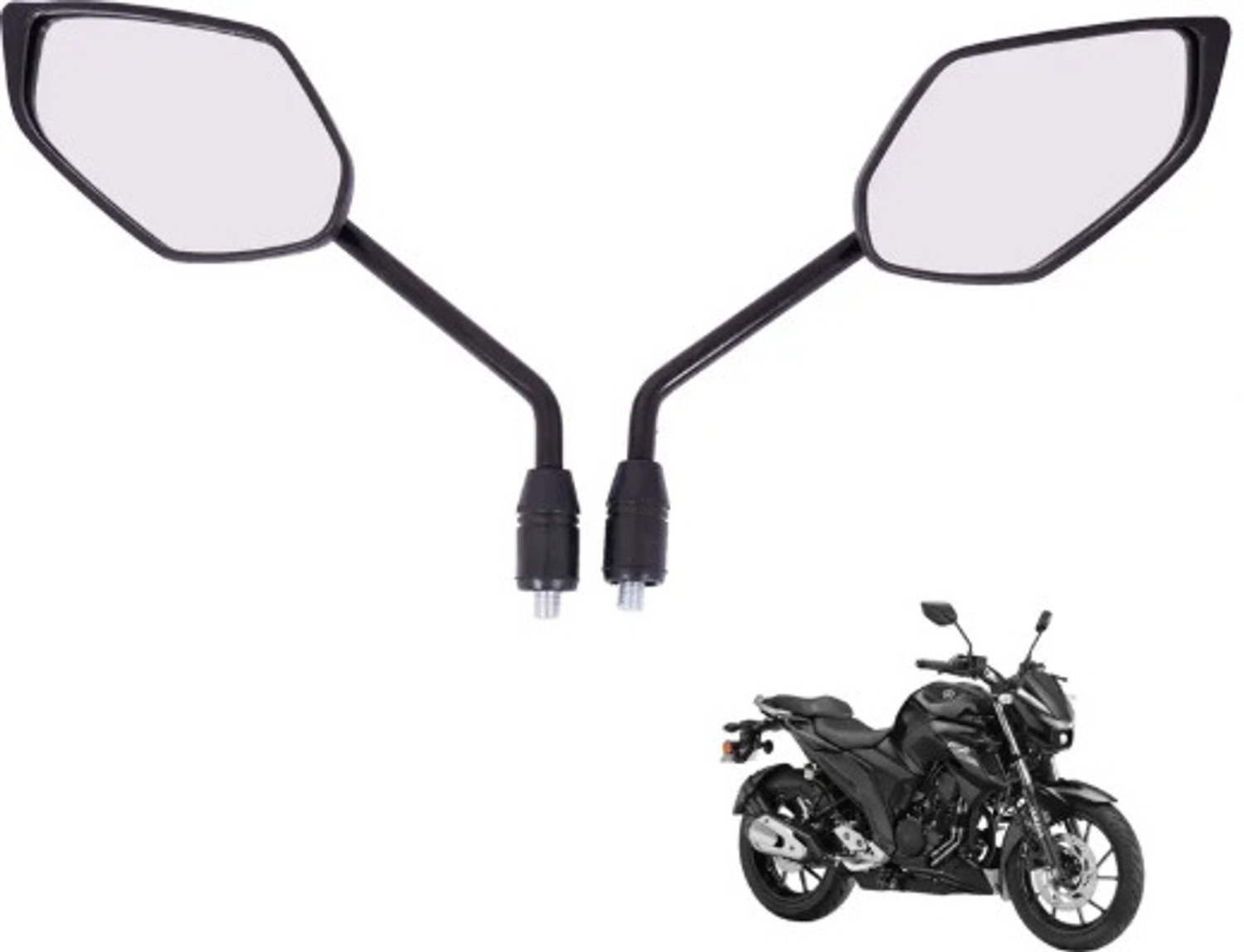 Image of Y retail Manual Rear View Mirror For Yamaha FZ-S