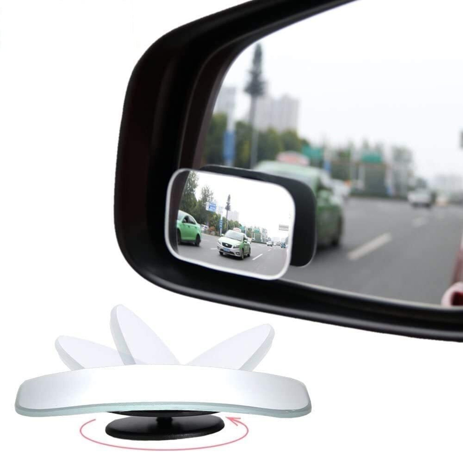 Image of YOURKARTS.COM Manual Blind Spot Mirror For Universal For Car Universal For Car