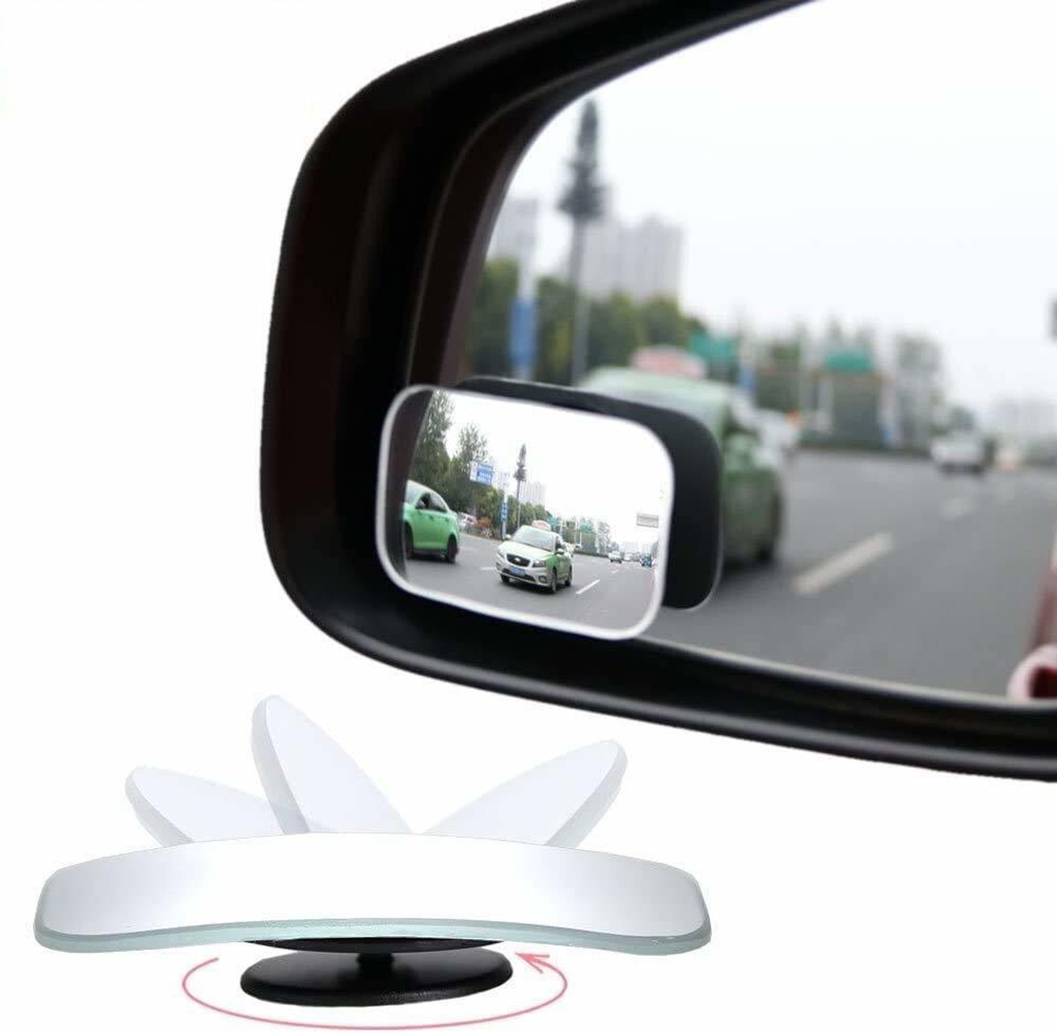 Image of carfrill Manual Blind Spot Mirror For Hyundai 520i