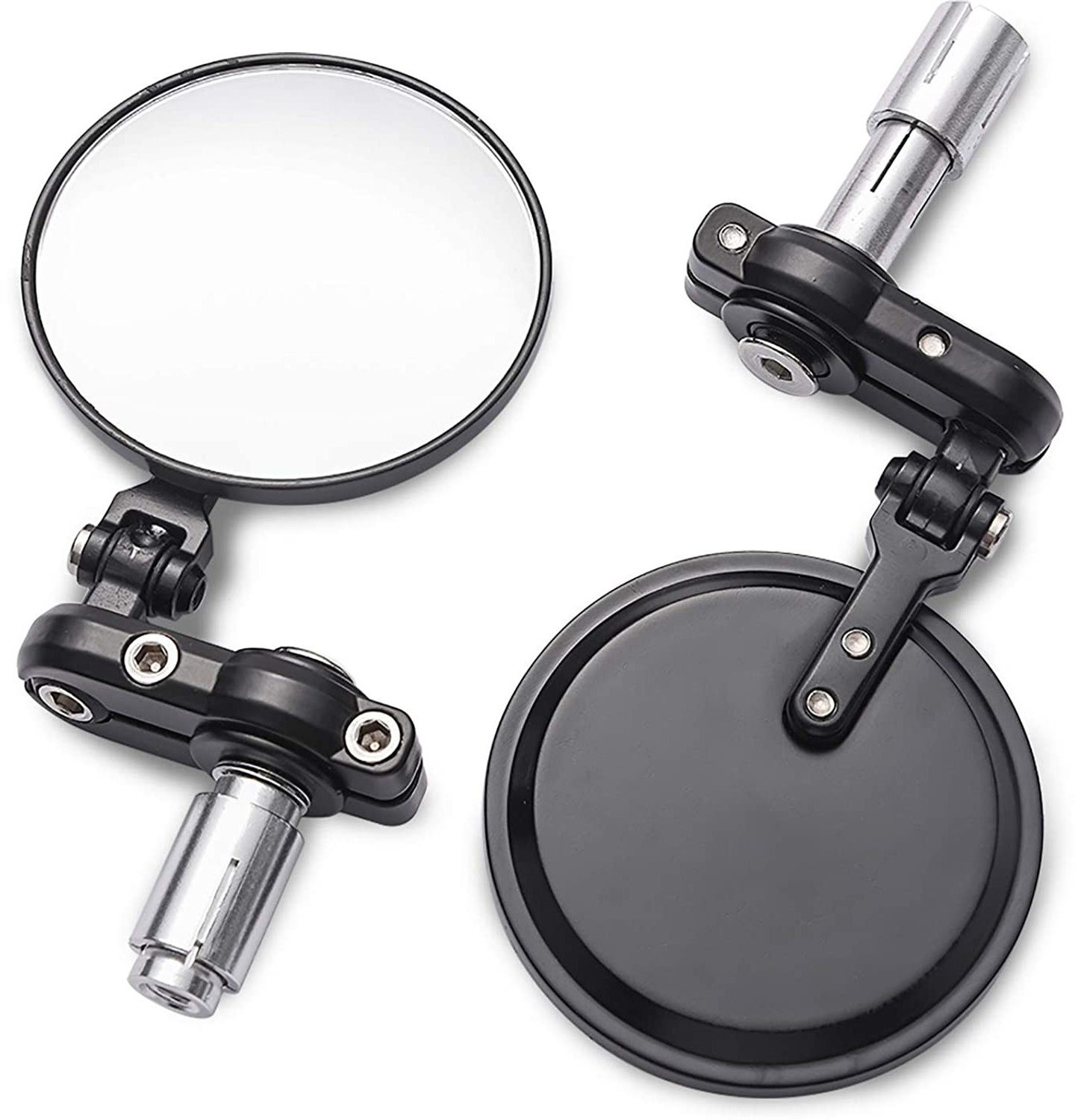 Image of Miwings Manual Rear View Mirror For Universal For Bike Universal For Bike