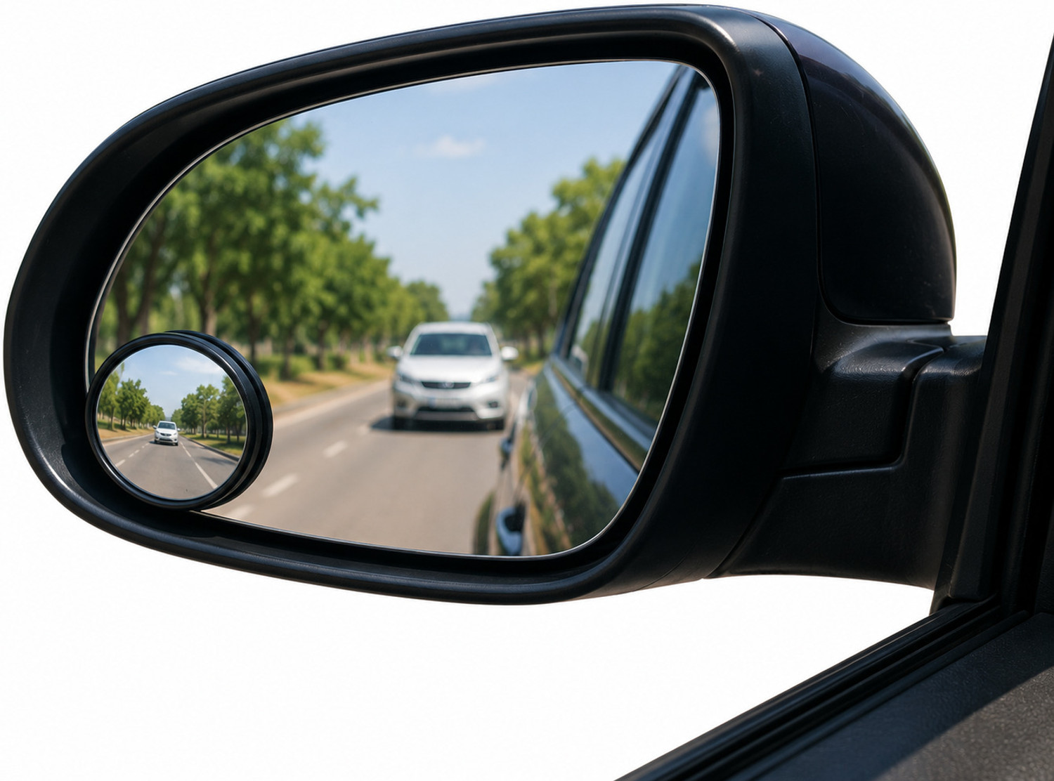 Image of Classic Exports Manual Blind Spot Mirror For Universal For Car, Universal For Bike 4 Series