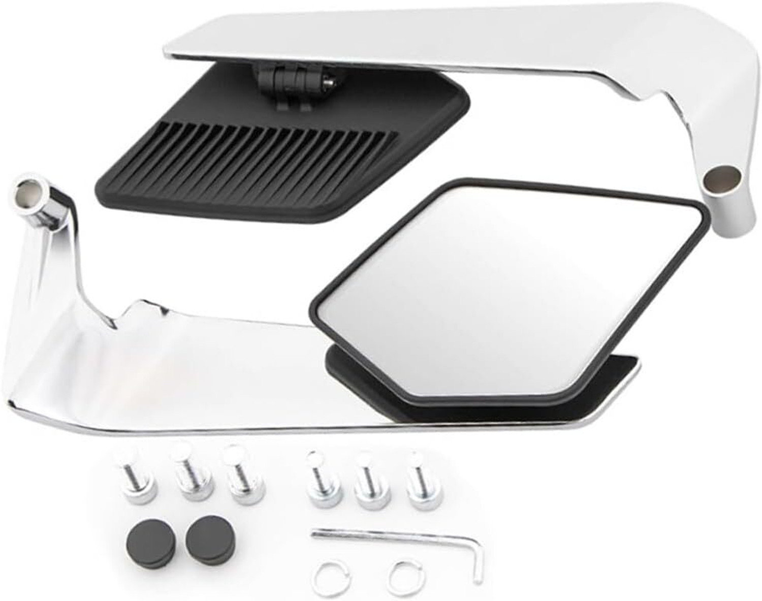 Image of ASRYD Manual Rear View Mirror For Universal For Bike Universal For Bike