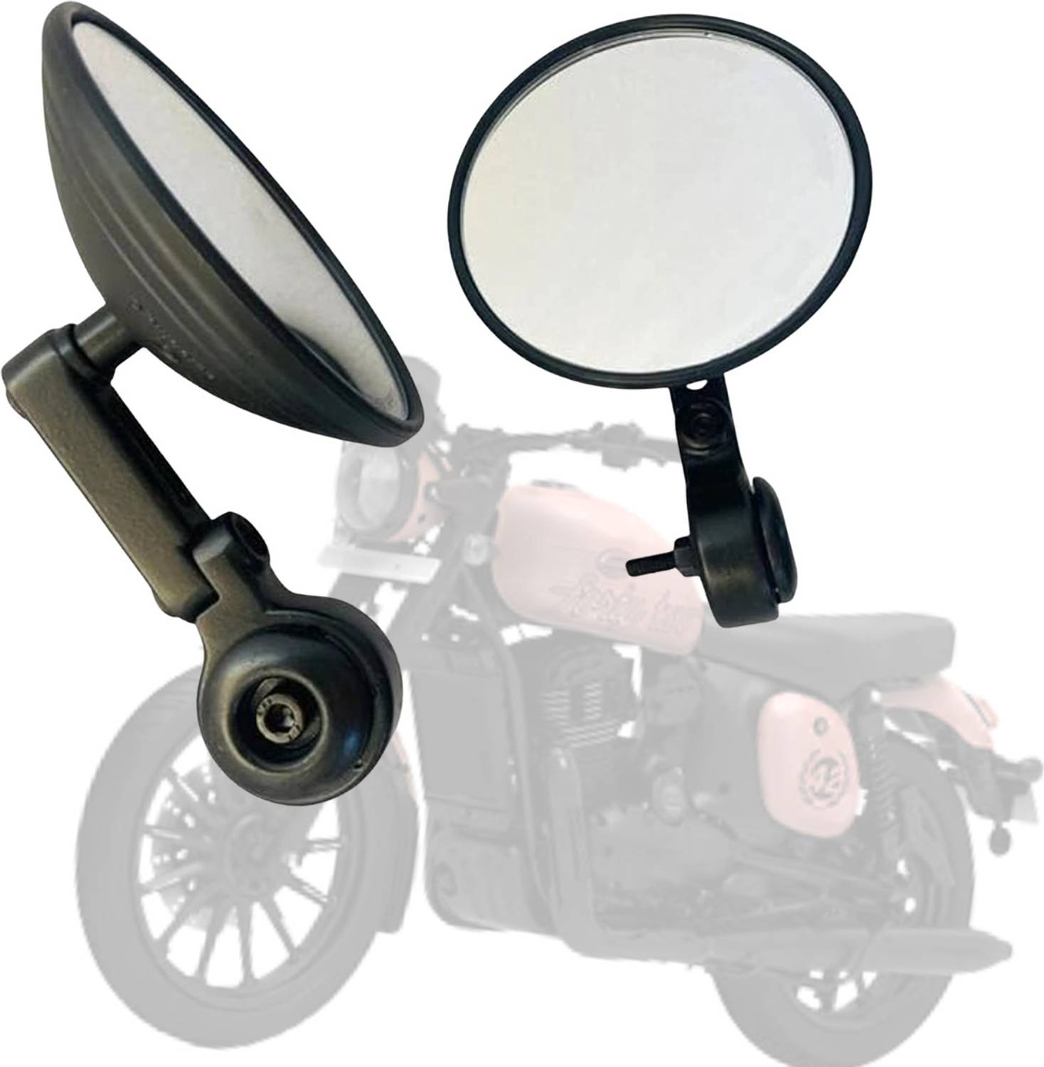 KILLERRYDER Manual Rear View Mirror for Bike - Image 2