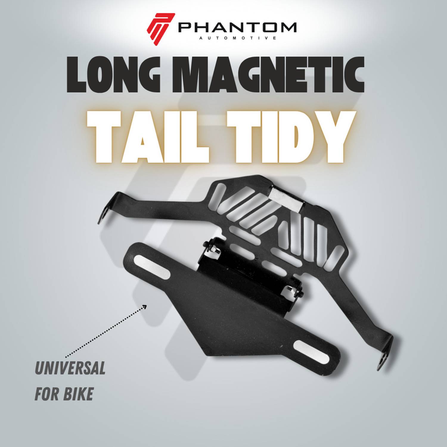 PHANTOM Universal Tail Tidy Number Plate Holder - Image 1