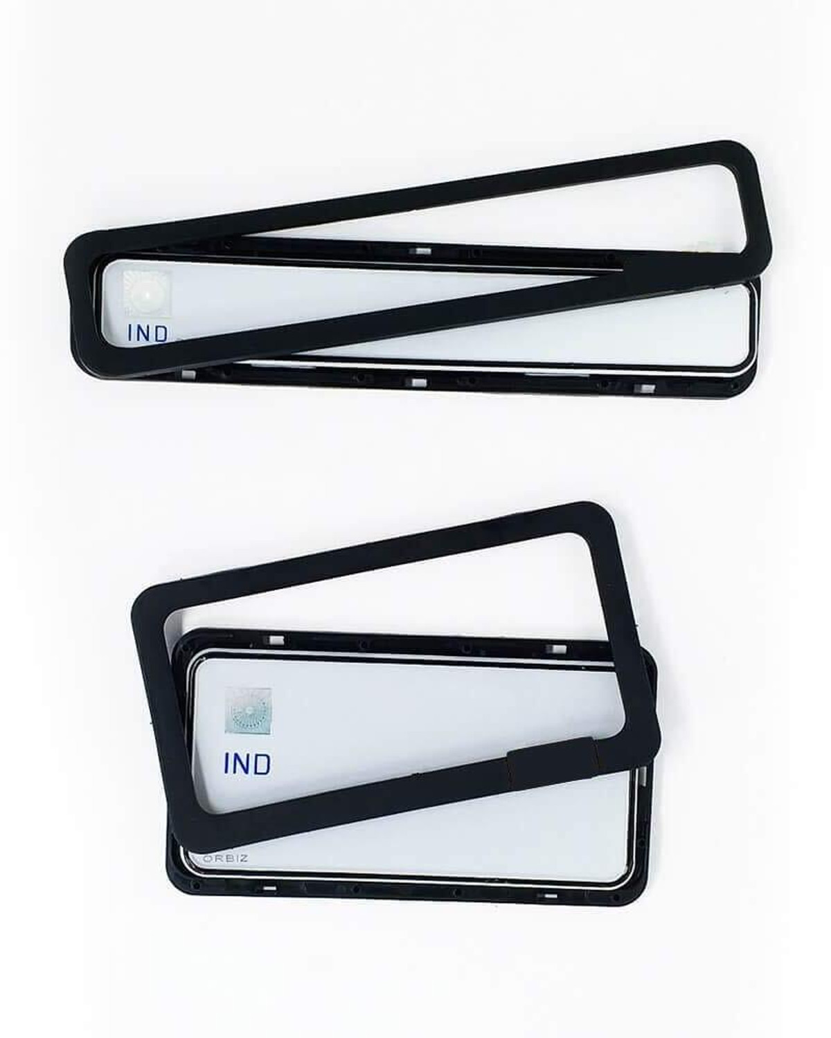 Image of auto trends Number Plate Frame Bike Number Plate (Fiber 10 cm x 8 cm)
