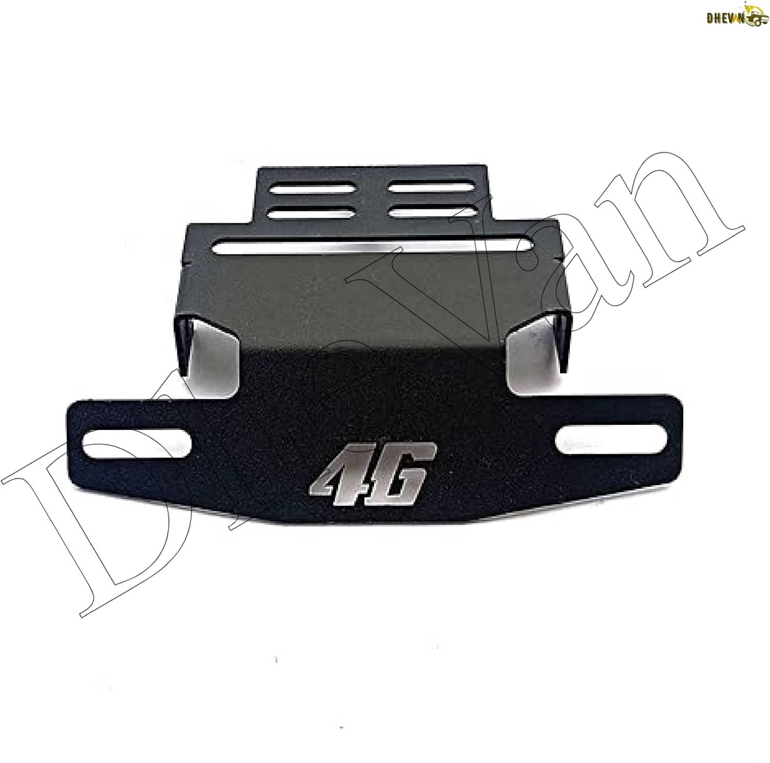 DheVan CNC Number Plate 46 Frame Holder - Image 1