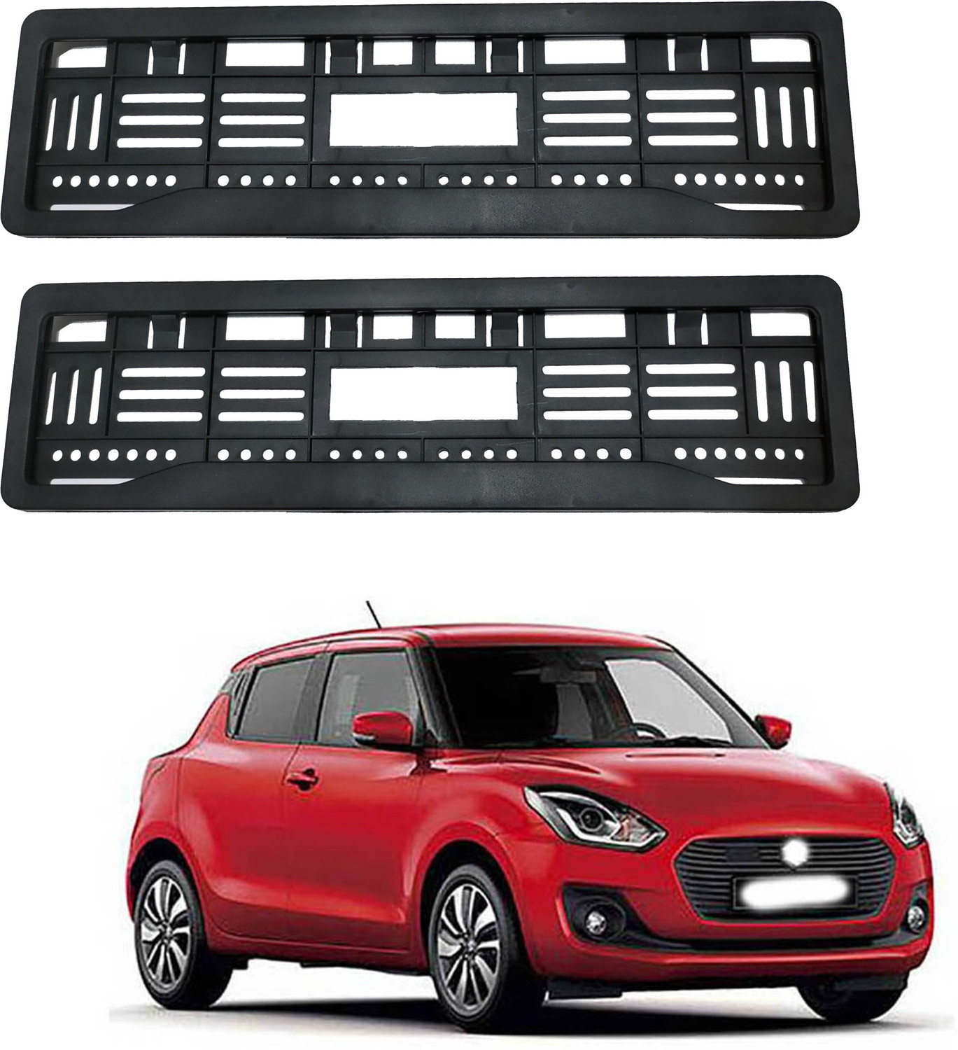 Image of SHOPONE Trading Full open no plate frame for Swift Car Number Plate