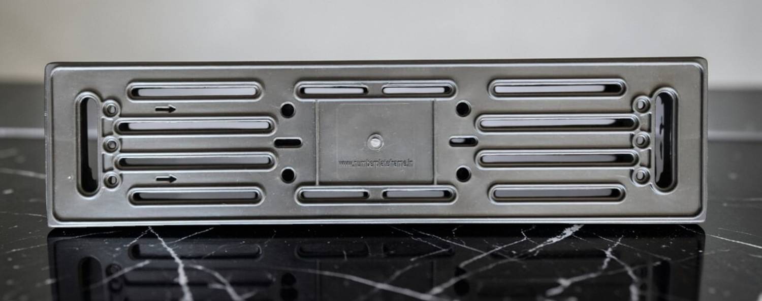 Cherish Mart Car Number Plate Frame with Sliding Mechanism - Image 3