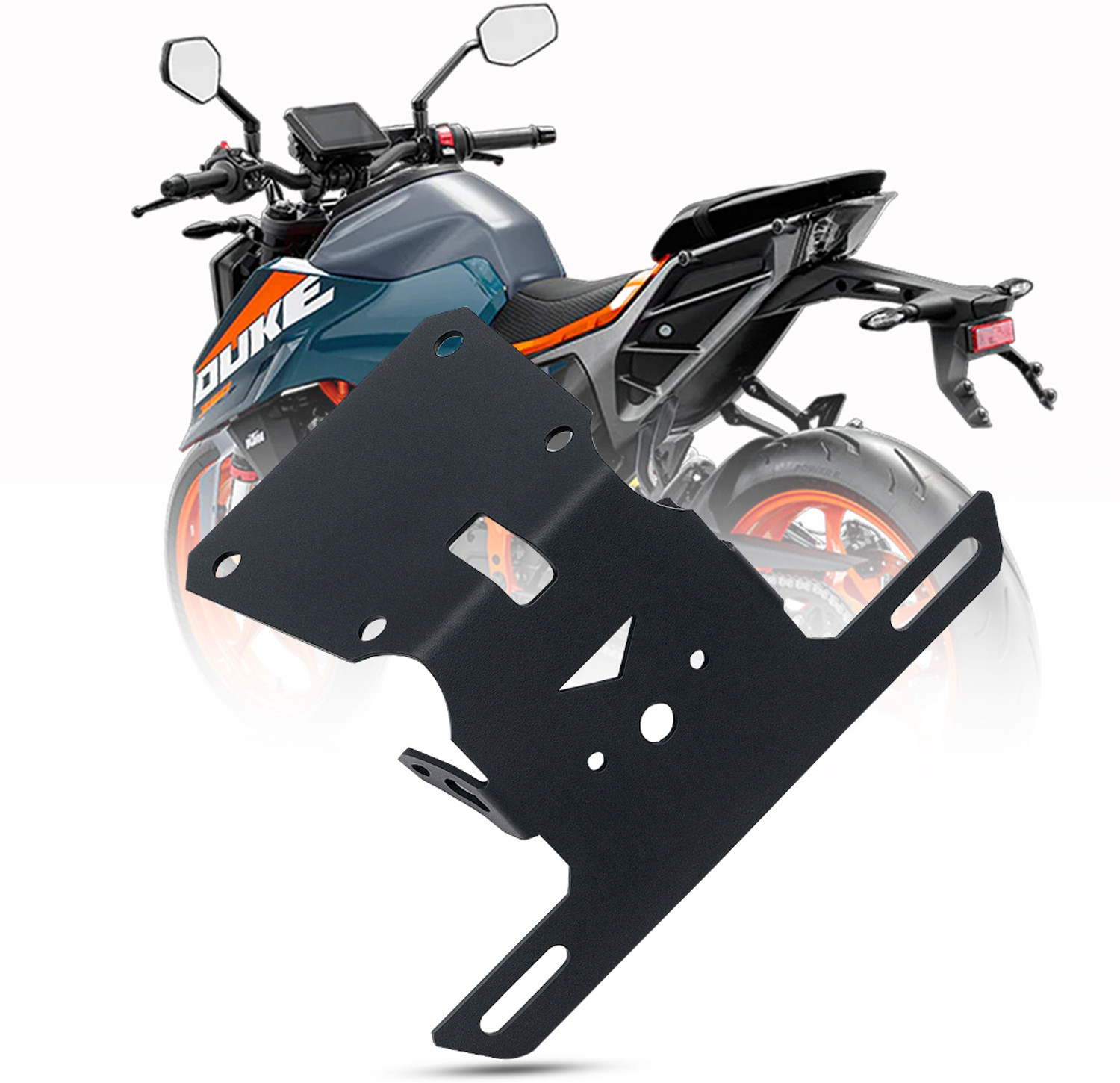 Image of Vagary GEN 3 TIDY TAIL NUMBER PLATE HOLDER Bike Number Plate