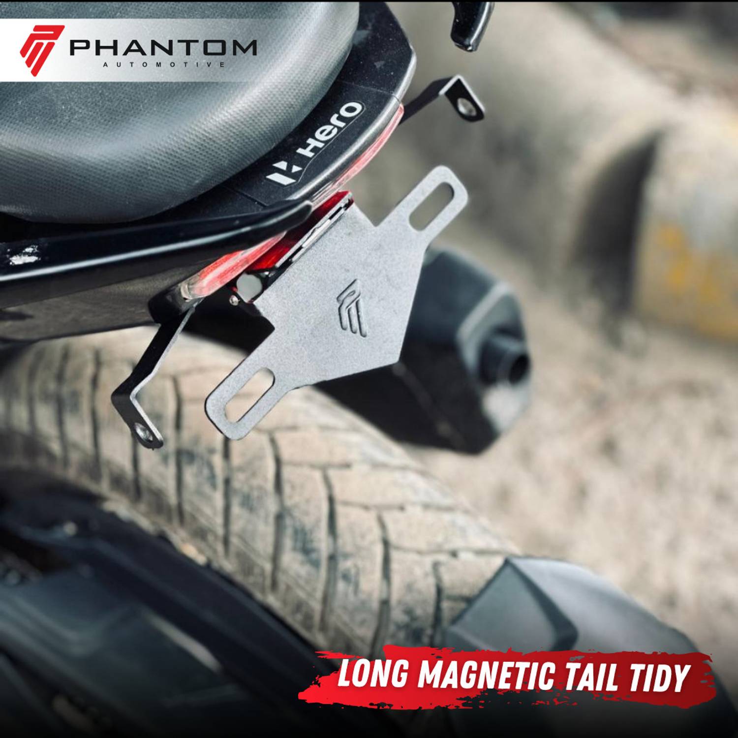 PHANTOM Universal Tail Tidy Number Plate Holder - Image 2