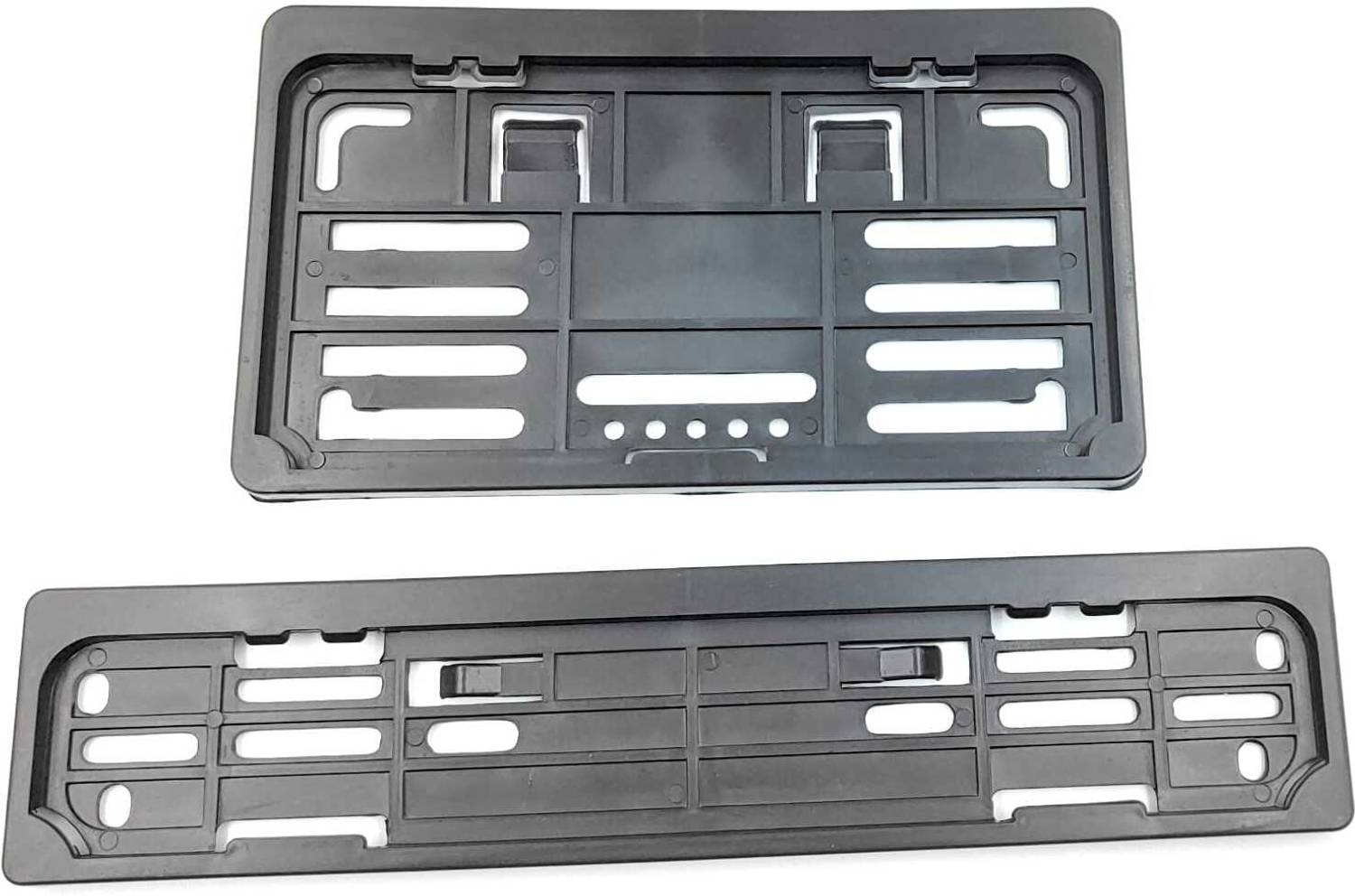 AANJANEYA TRADERS Bike Number Plate Frame (Standard Size for All Bikes) (Front & Back) Bike Number Plate
