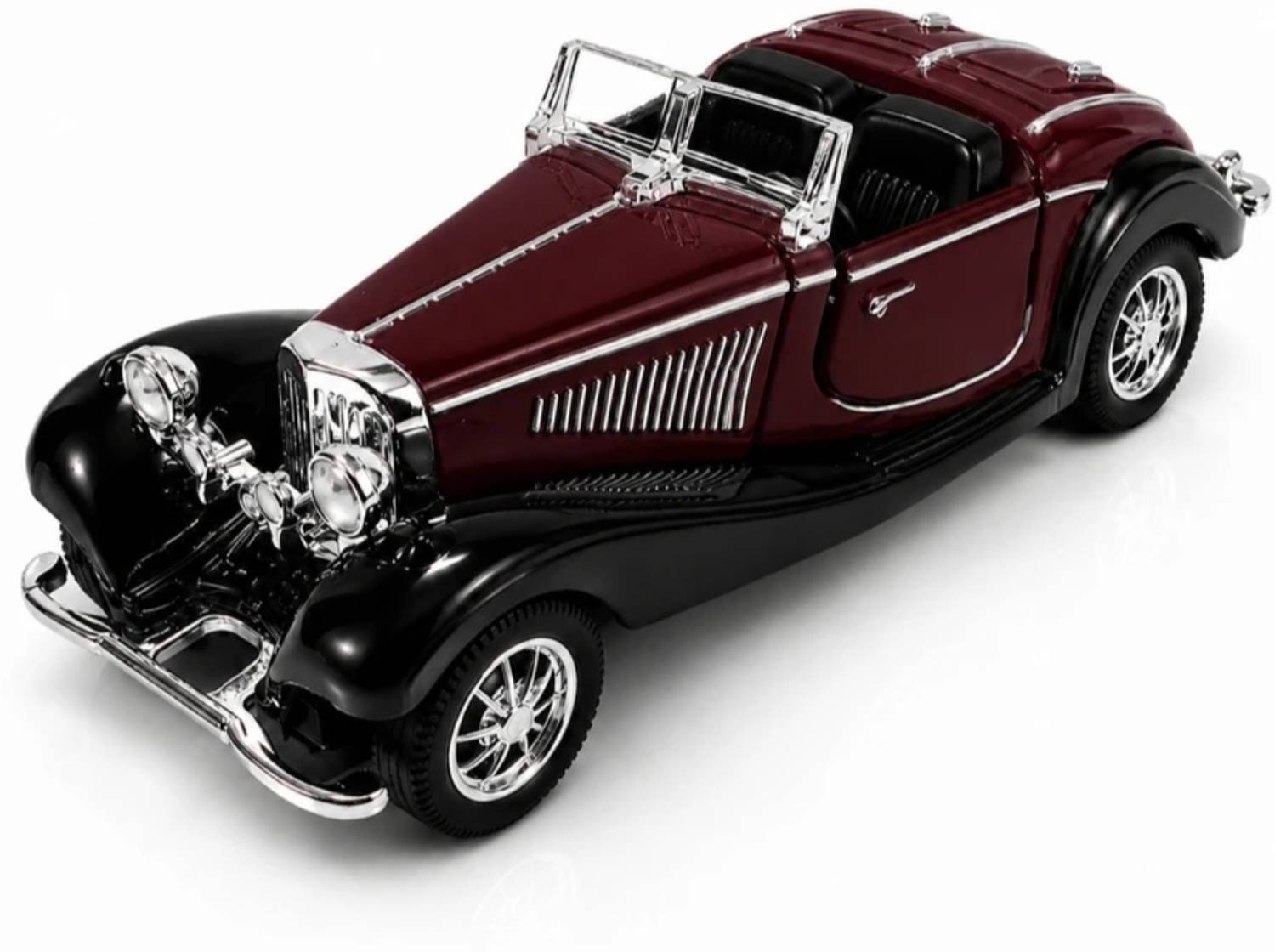 Atharv 1:36 Scale Vintage Classic Convertible Die Cast Toy - Image 1