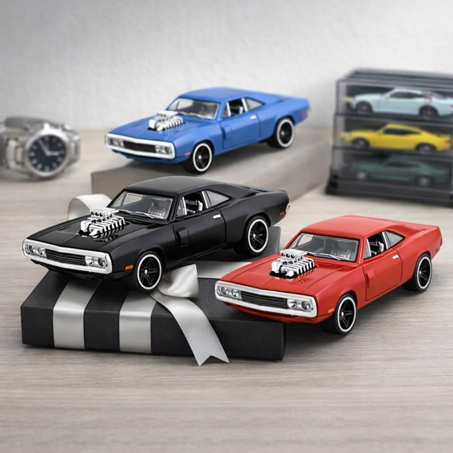 Image of calyxia H o t wheels car 1:64 FF7 Classic Muscle Metal Die-Cast Car (Pack of 1)