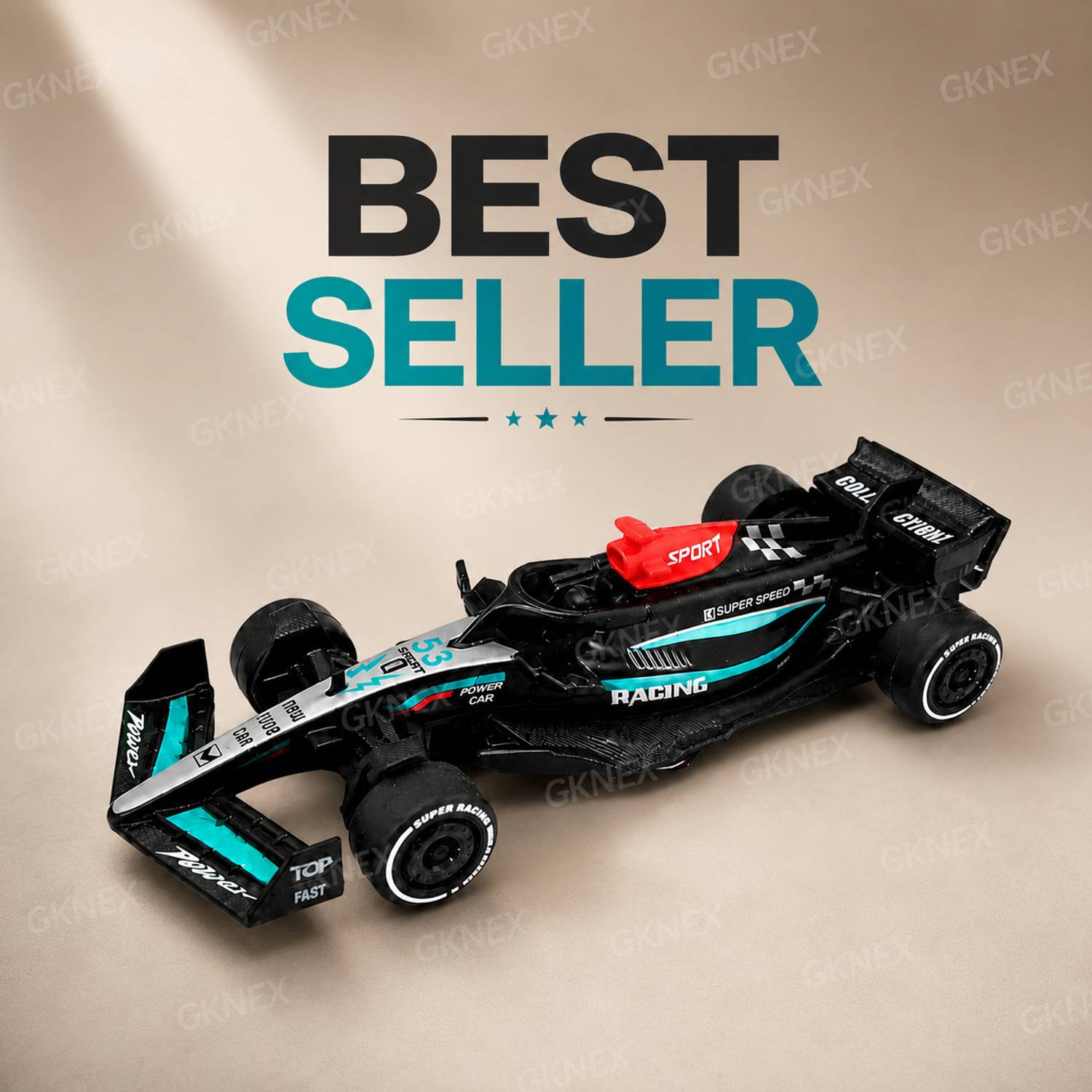 GKNEX Die Cast Alloy F1 Formula Car Toy - Image 1