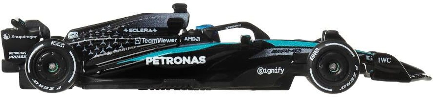 Image of HOT WHEELS HW Premium Race Team Mercedes-Benz - Driver 1 Die-Cast Formula 1 Collectible