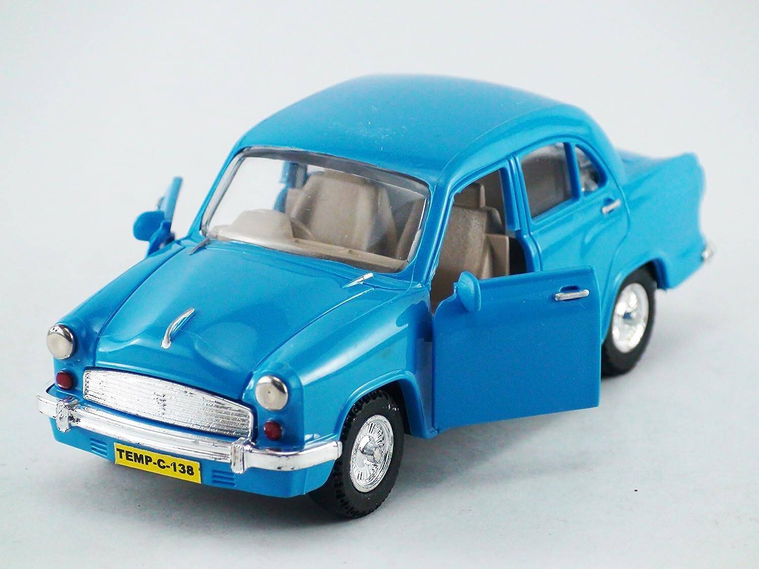 zokato Toys Classic of Ambassador Car (( Blue Color) - Toys
