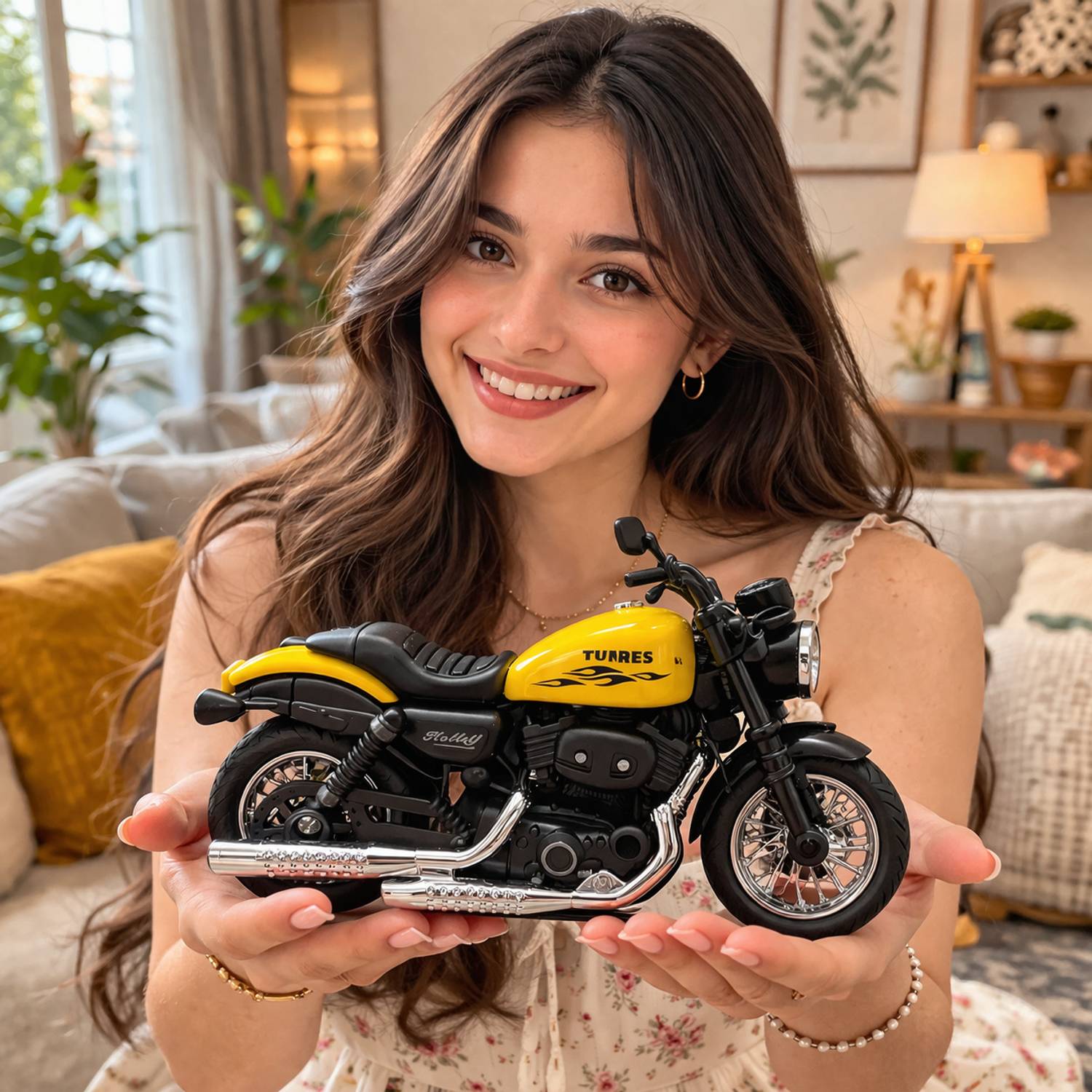 babliduggu Pull Back Diecast Bike Toy for Kids | Metal Motorcycle Toy Model