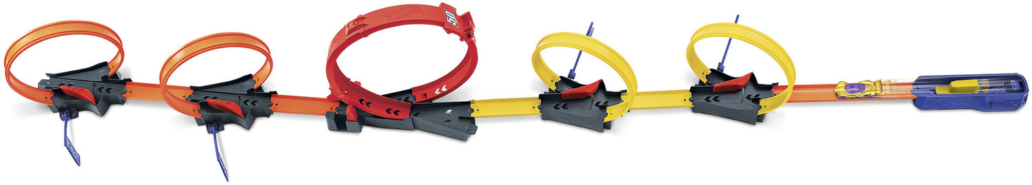 Image of HOT WHEELS Multi-Loop Race Off Playset, With 1 Car, Gift for Kids 4 to 10