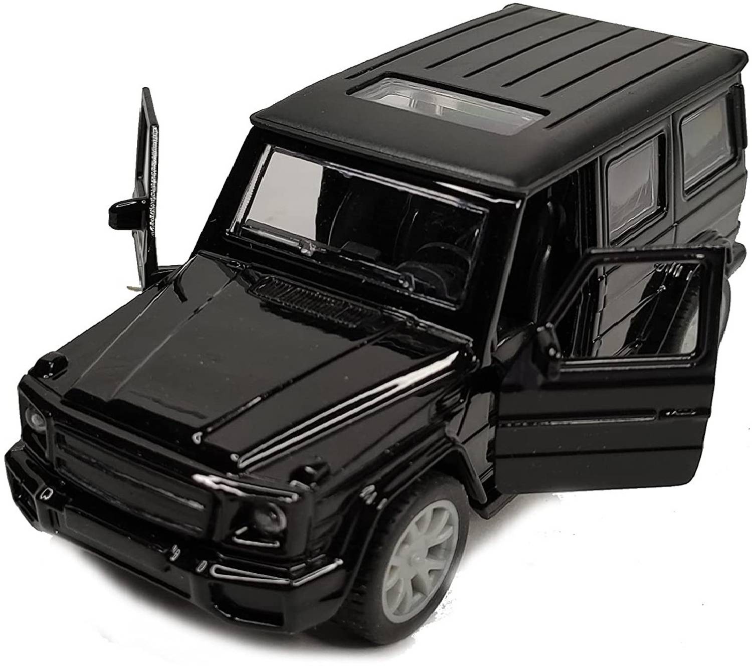 Cabin Hut Die Cast Pull Back Wheels, Trending SUV Hummuer look Door Opening Metal Car Toy