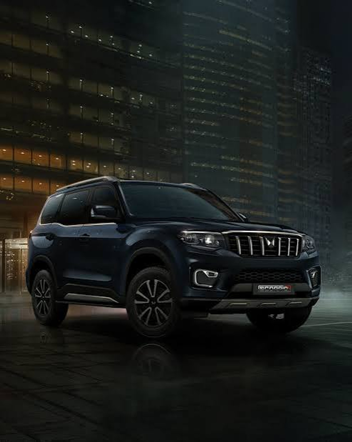 Image of YOO S.S.C. BEST Pull Back MAHUINDRA SCORPIO-N CAR for Kid|with Opening Door|GAADI 11