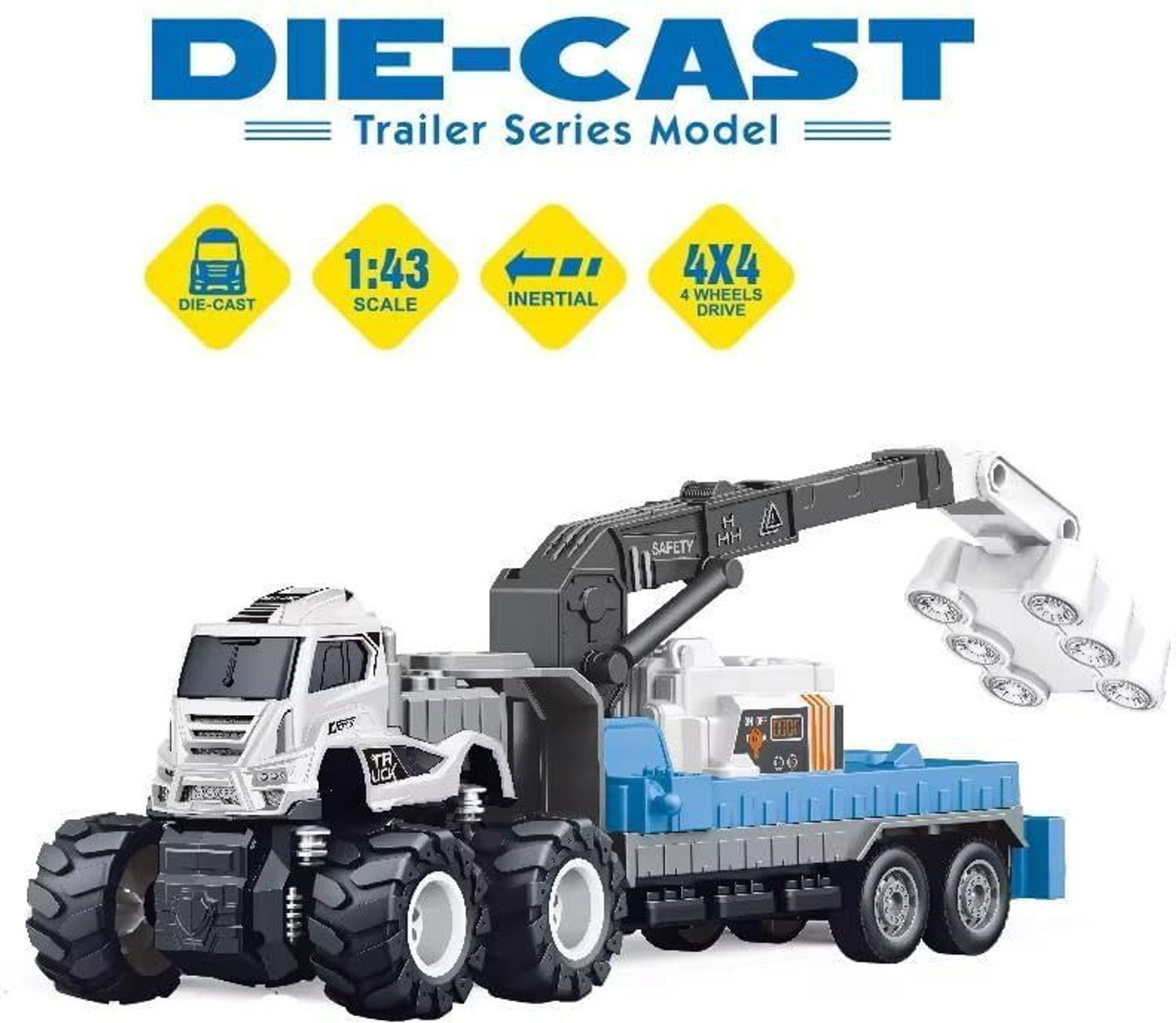 Image of Arizuul New 1:43 Transport Airport Boarding Ladder Engineering Vehicle Toy