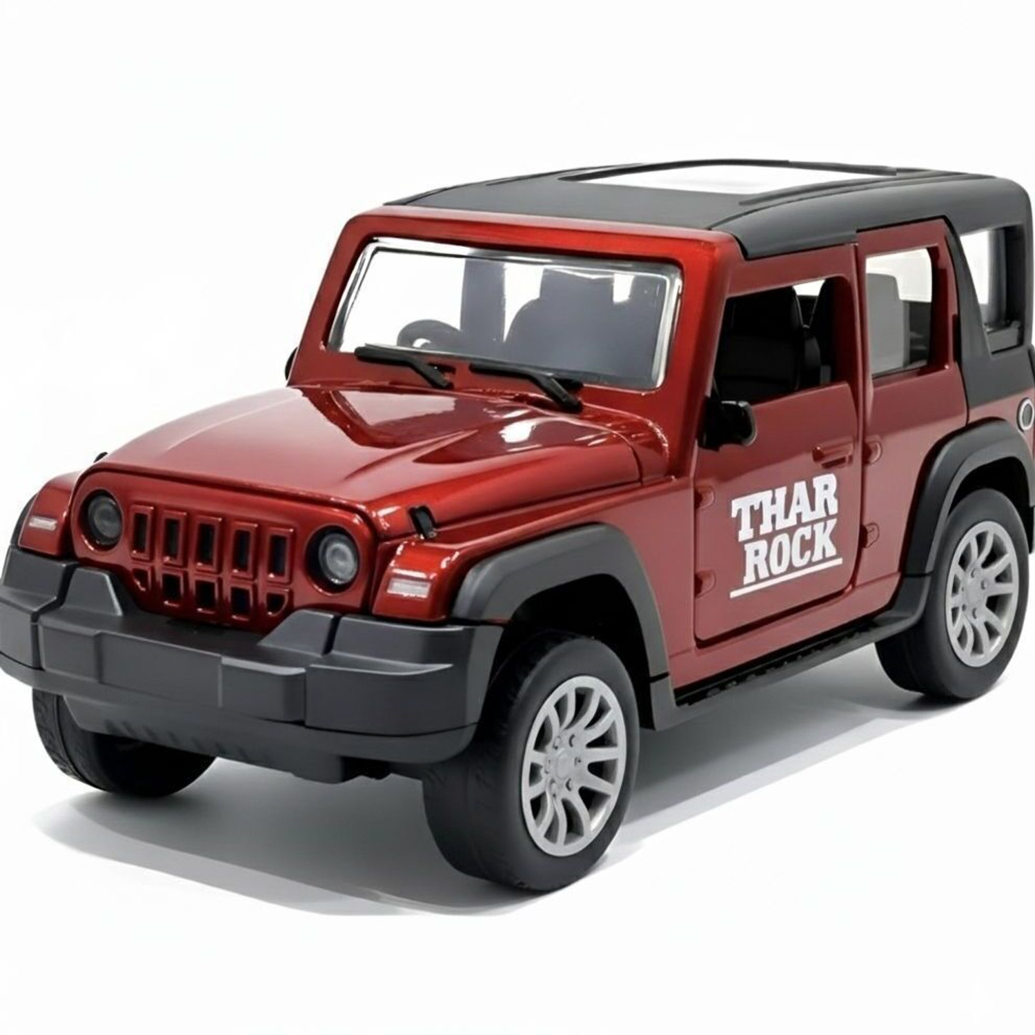 Image of kidcraze Thar roxx metal car for kids Openable door & pull back