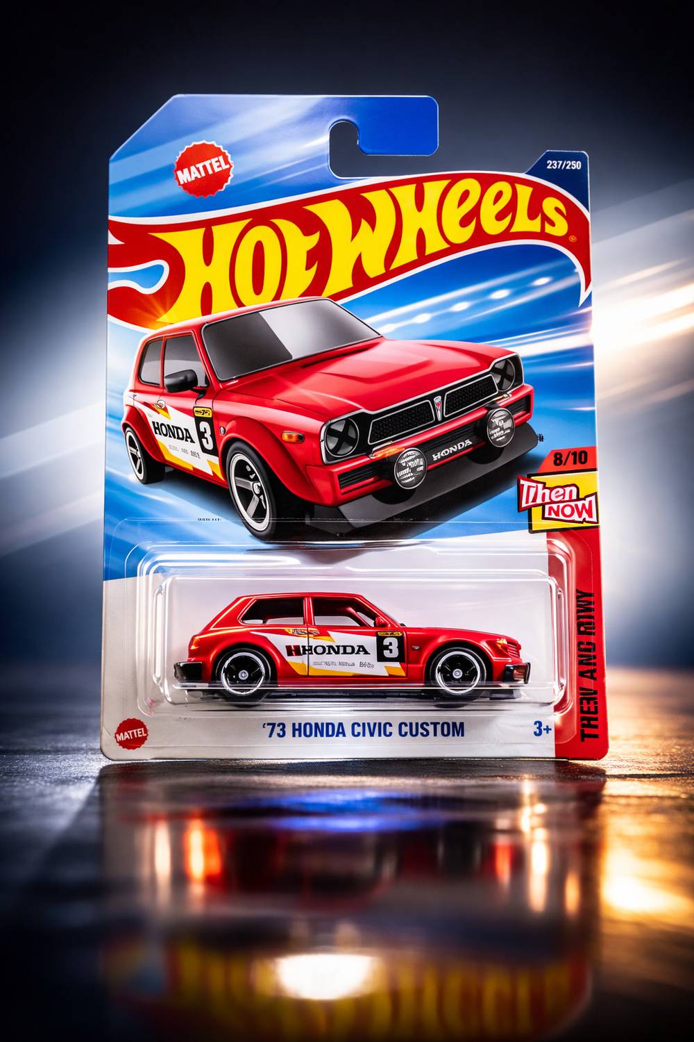 ABC Game of Diecast HW 73 Honda Civic Custom (Mainline Collection