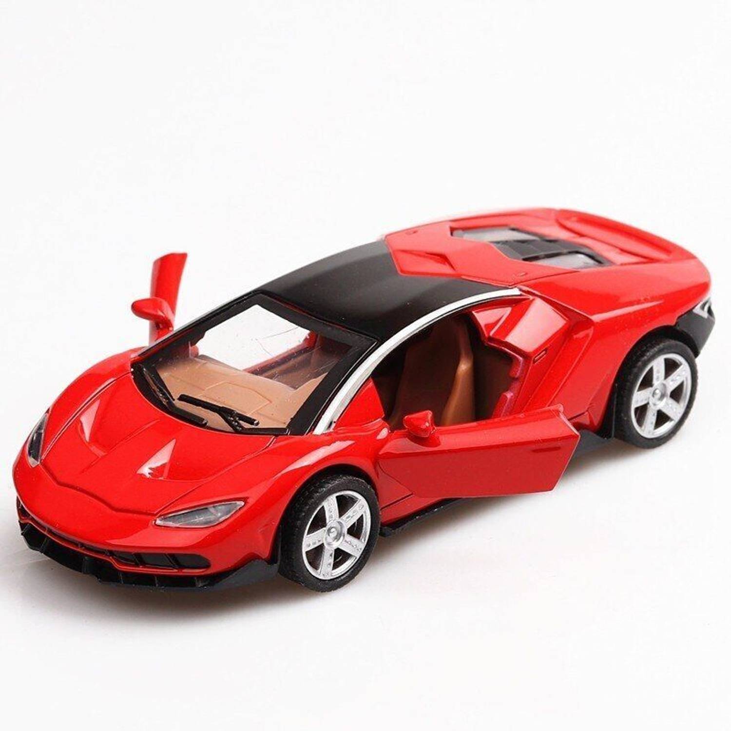 ACHINT Premium Heavy Lamborghini Metal Car with Pull Back Function for Boys & Girls