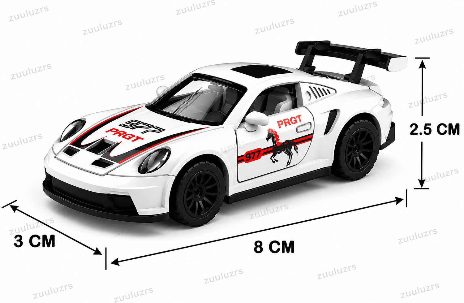Image of Zuuluzrs Scale Model 1 /64 Porsche 911 Car Diecast Model Best