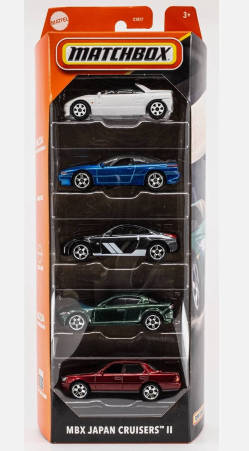 MATCHBOX 2025 MBX Japan Cruisers II 5-Pack | Lexus | Mazda