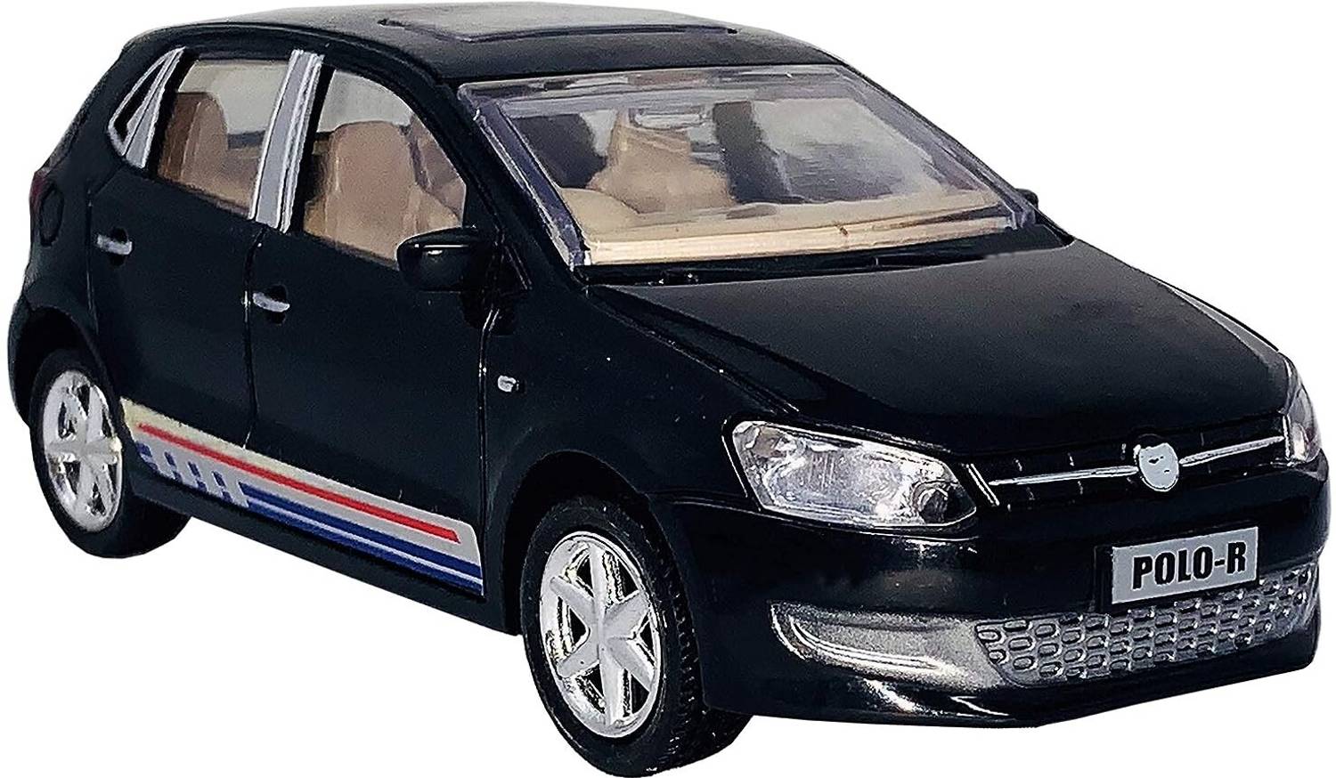 zokato Small Size Pack of 1 Pc Polo Car Pull Back - Small Size