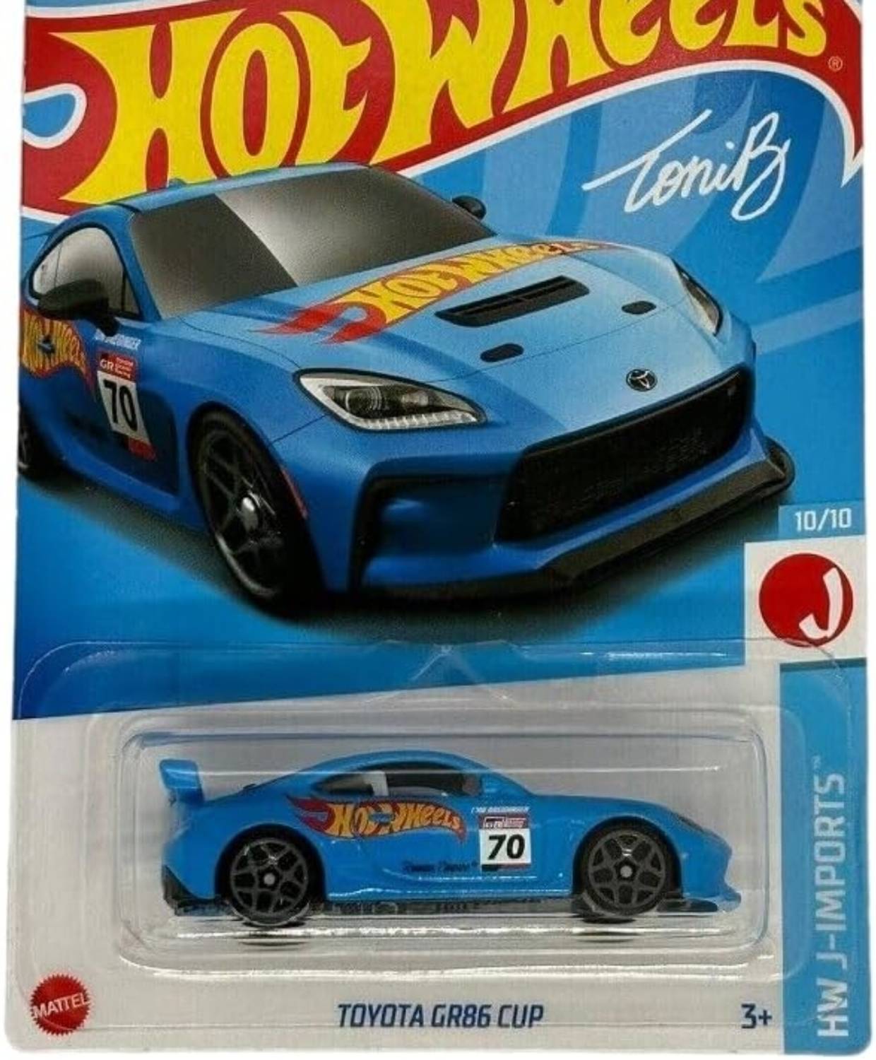 HOT WHEELS C4982 TOYOTA GR86 CUP 10/10 HW J-IMPORTS 203/250