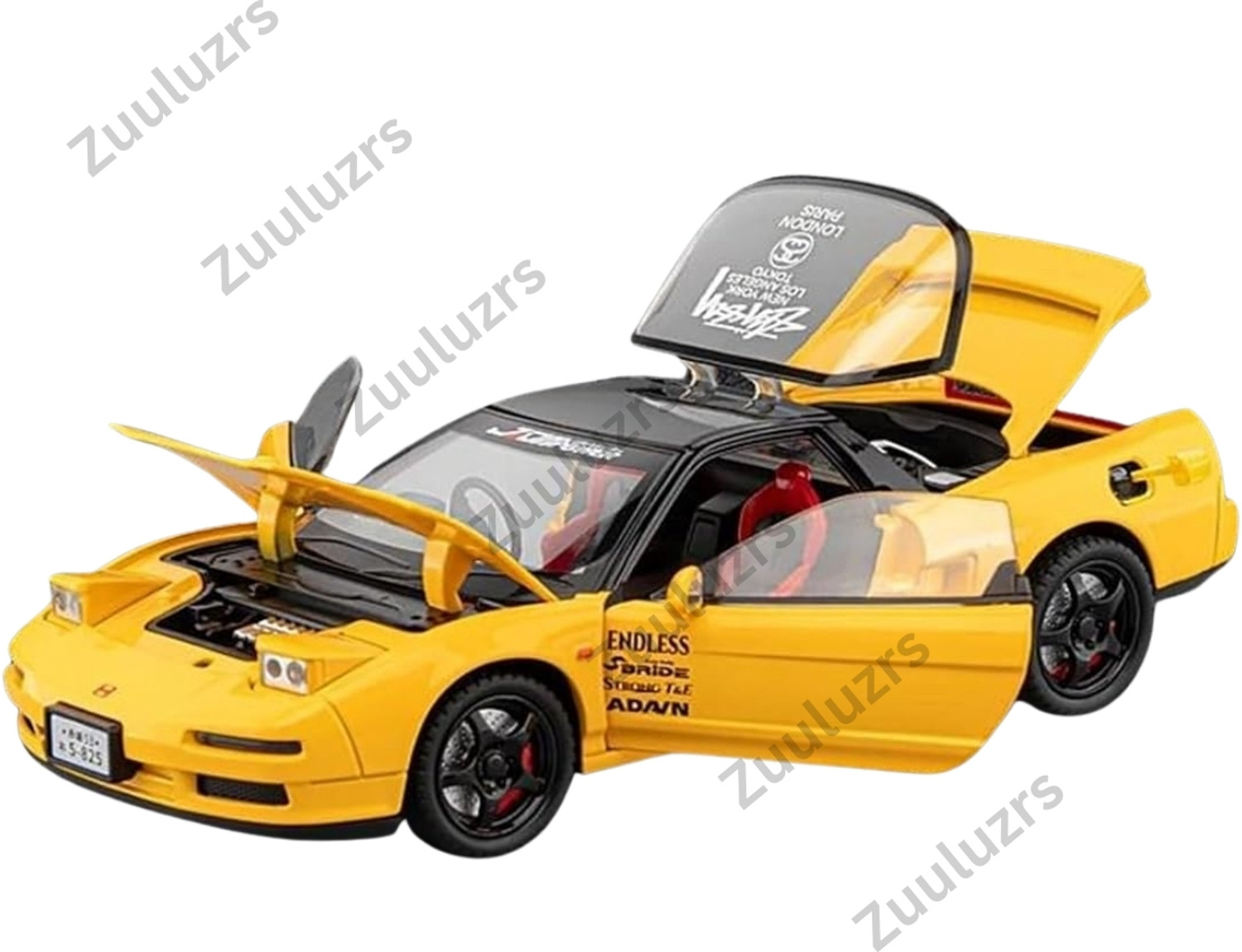 Image of Zuuluzrs Metal Diecast 1:24 Honda Acura NSX NA1 Toy Car With Pullback Function
