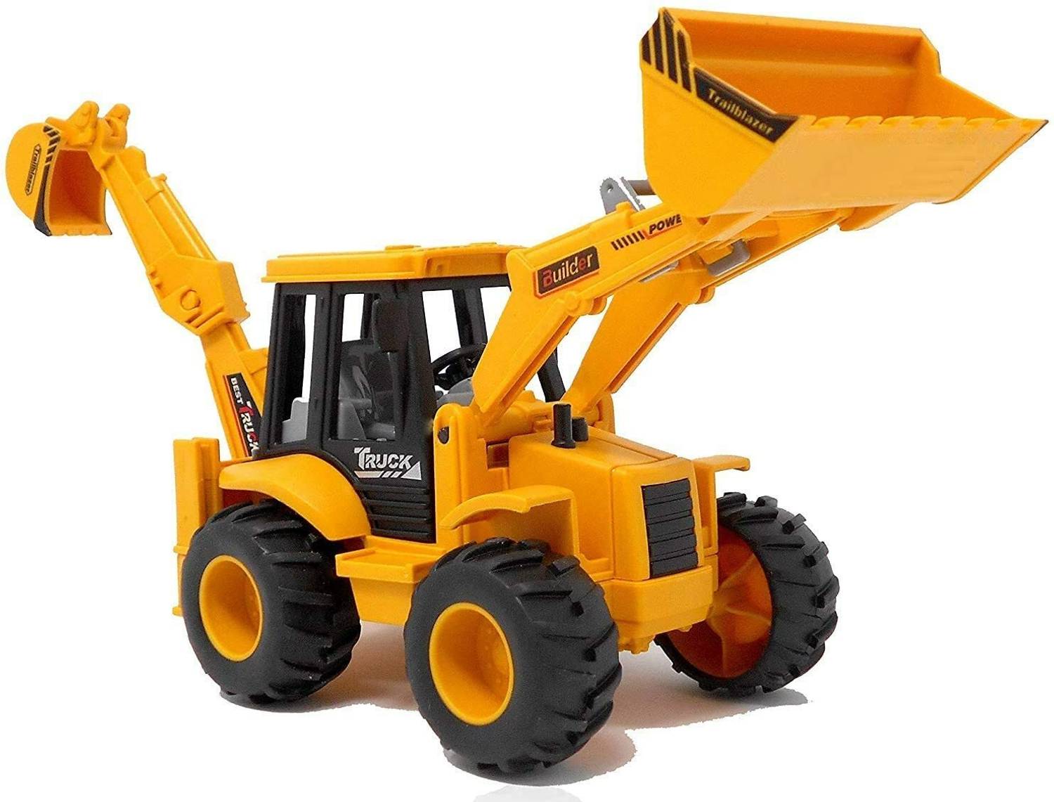 Akvanar 2 in 1 JCB 180 Degree Construction Trucks Vehicle Engineering Toy pc of 1