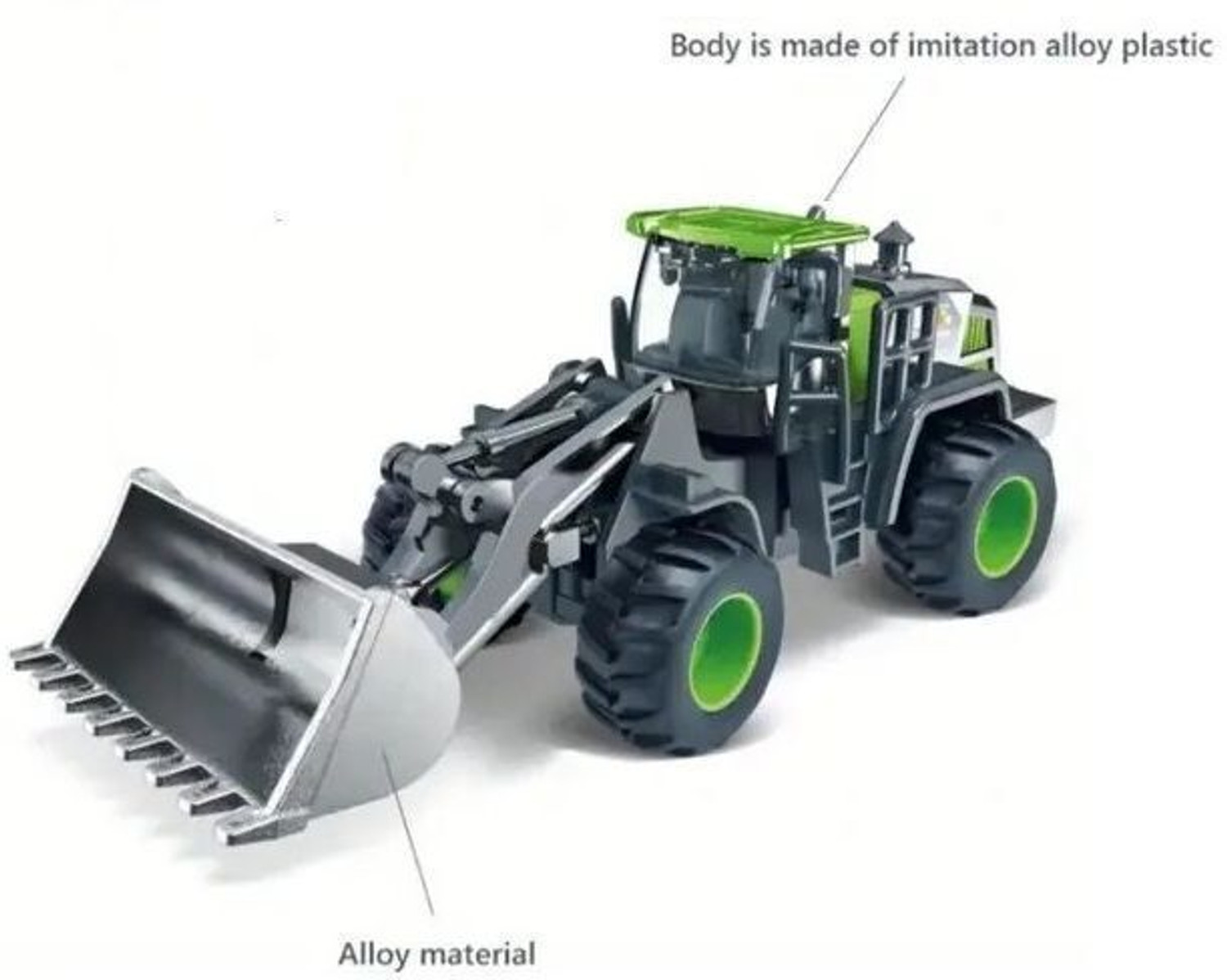 Image of SHIPEASE Friction Powered Excavator Construction Truck Engineering Bulldozer Toy for Kids (Multicolor)