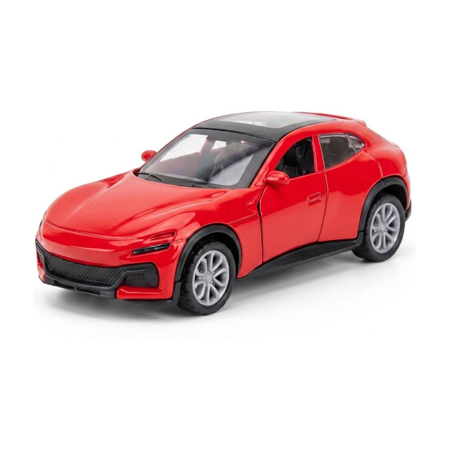AtwoZDesign 1:32 Farrari Car Diecast Toy Metal Pullback with Light & Sound