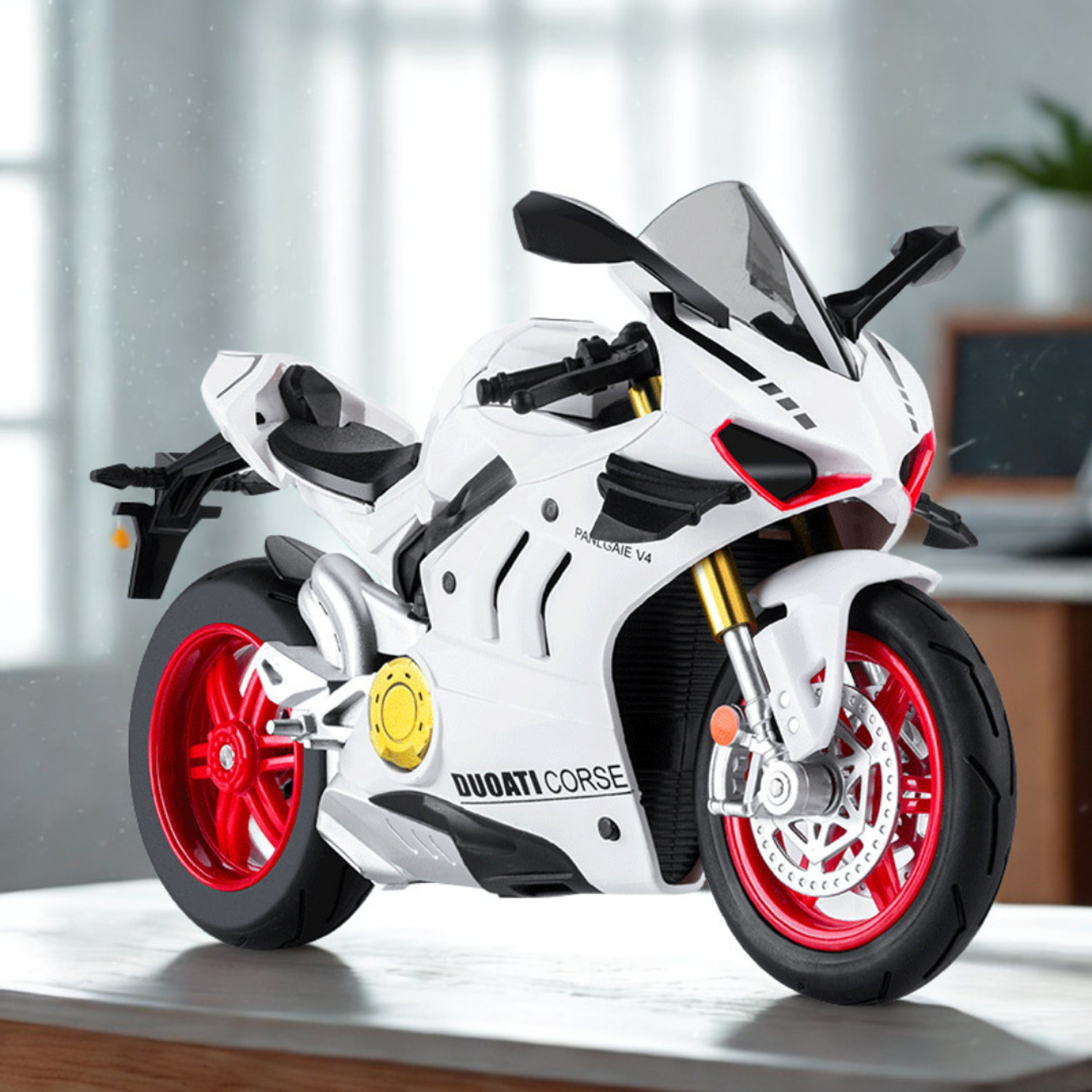 Image of Arizuul Panigale V4 1:10 Scale Toy Motorcycle, Collector's Edition