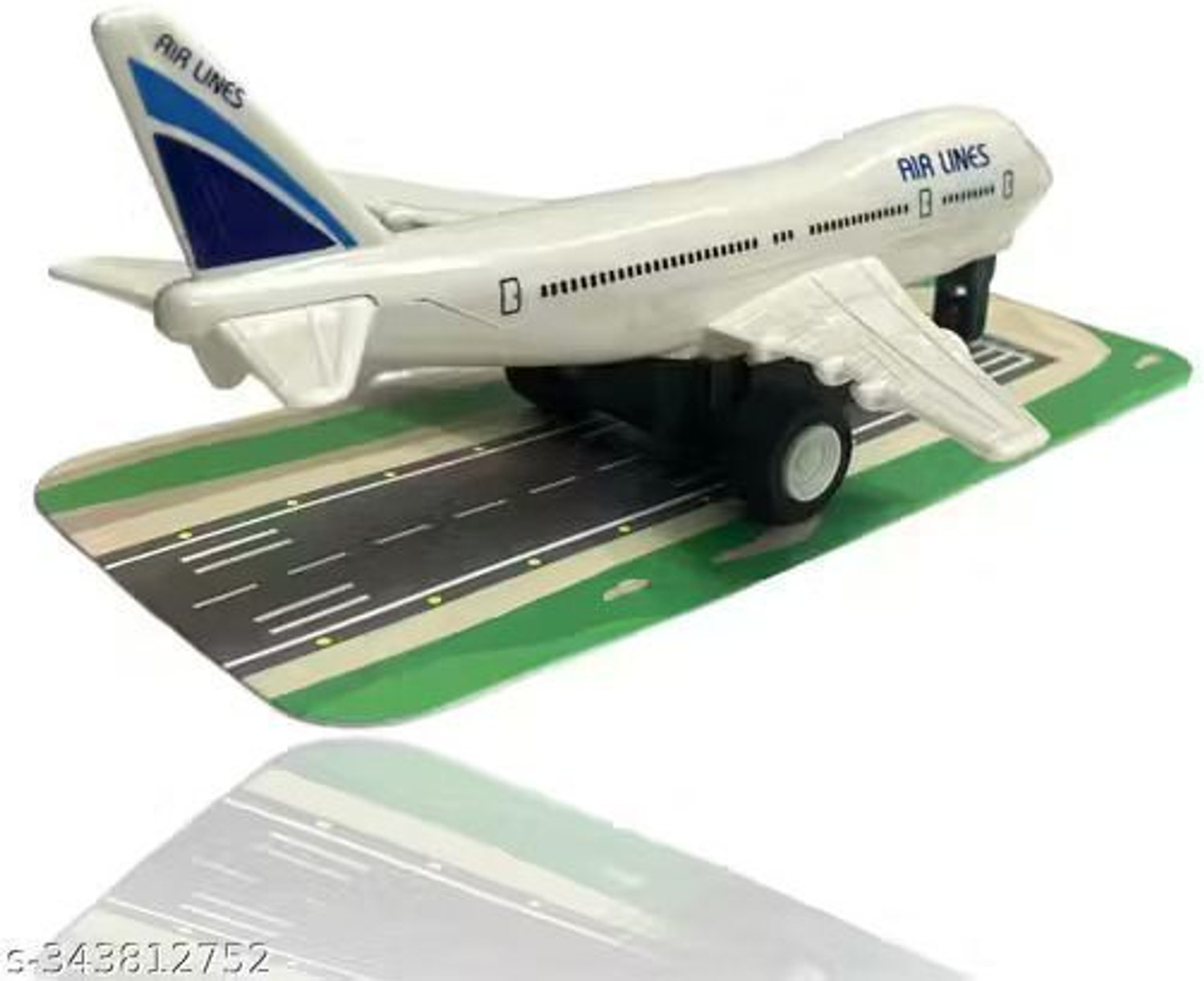 Image of Goyal Trading Company Airplane Toy with Stand for Kids | Die-Cast Model Jet Aircraft