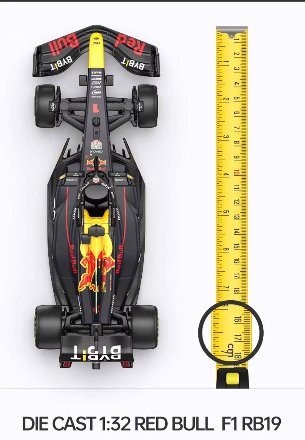 kitmeer 1:32 Scale Max Verstappen RB 2022 Miniature Model Car - Image 4