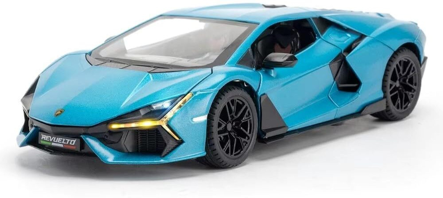 Image of ZHASK All New 1 /24 Big Lamborgini Revuelto Metal Model Car