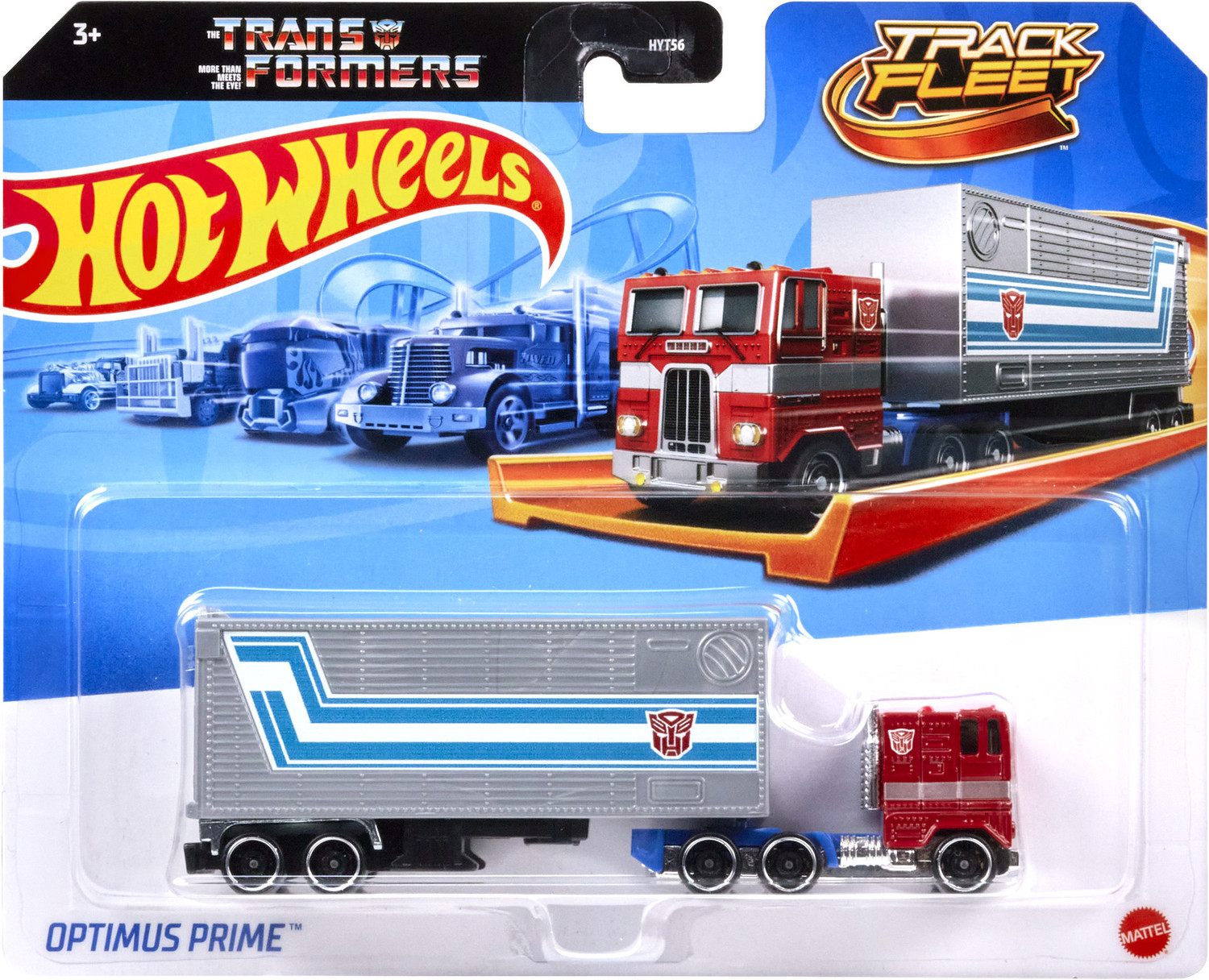 Image of HOT WHEELS Track Fleet, 1:64 Scale Die-Cast Toy Vehicle, Works on Track (Styles May Vary)