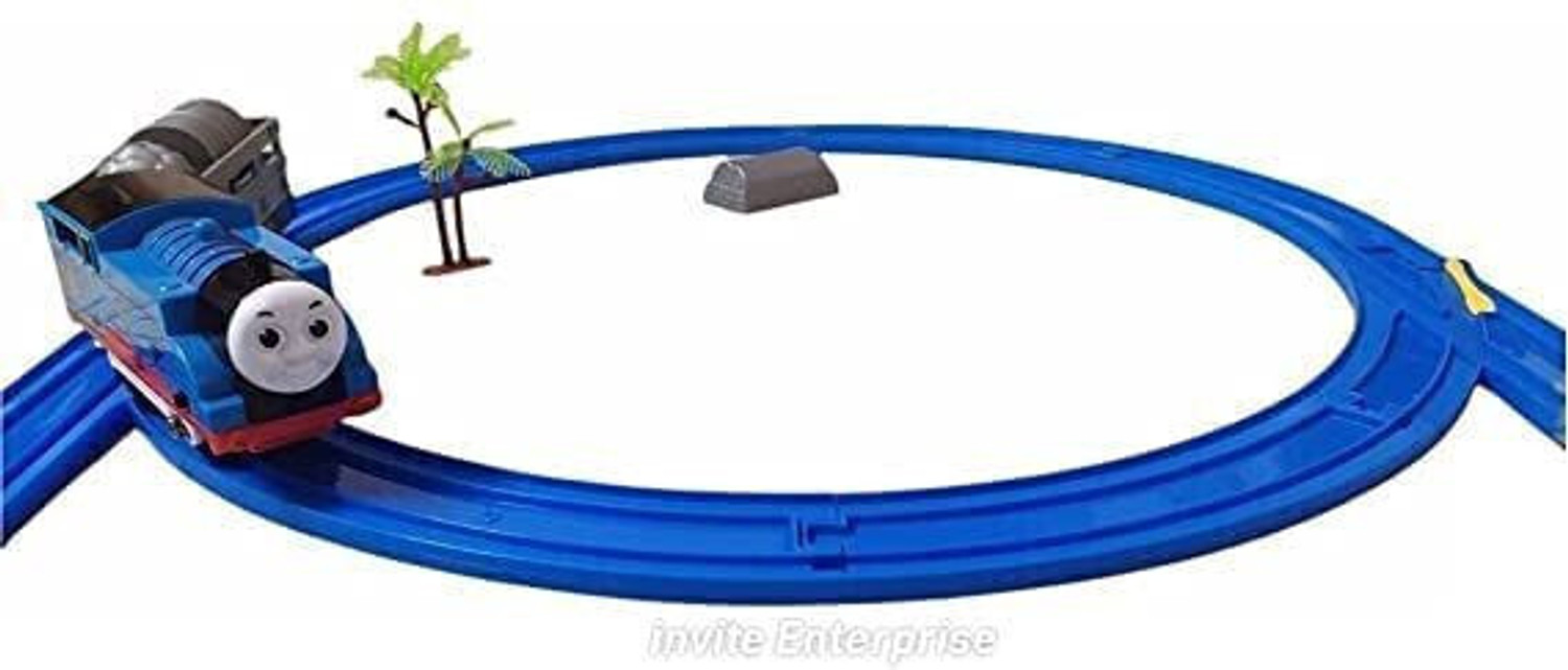Image of himanshu tex Battery Operated Train Toy Track Set for Kids with Sound & Flashing Light