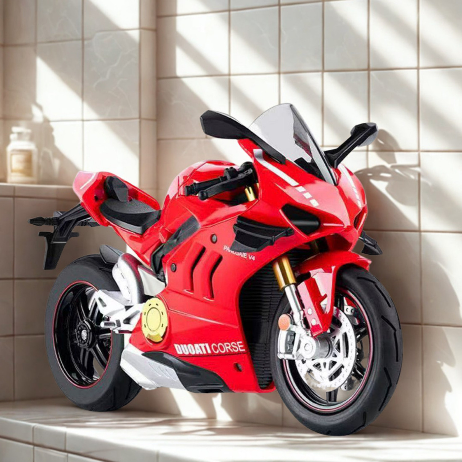 Image of Arizuul Panigale V4 1:10 Scale Toy Motorcycle, Collector's Edition
