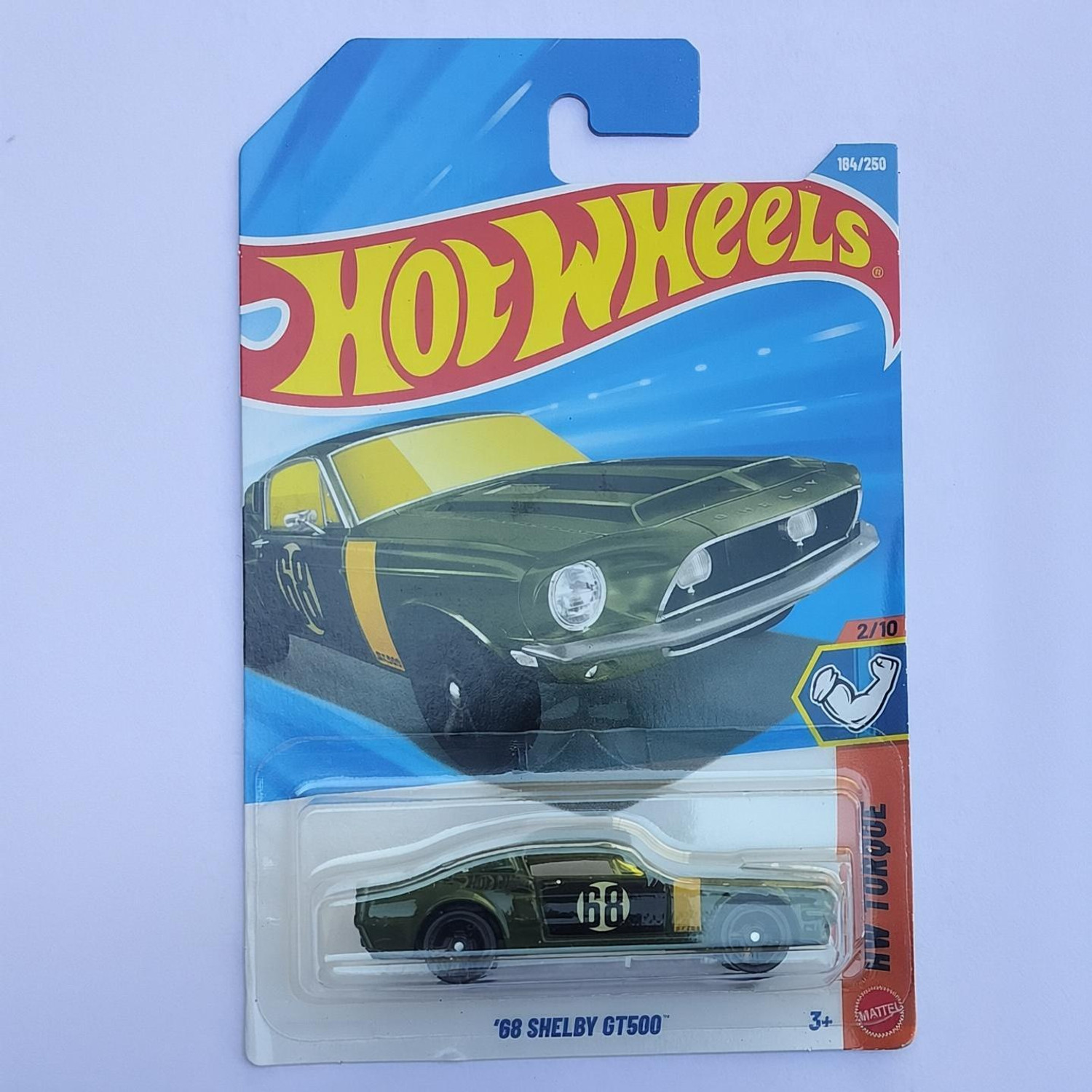 Image of HOT WHEELS HW TORQUE 2 /10 68 SHELBLY GT500 TOY CAR