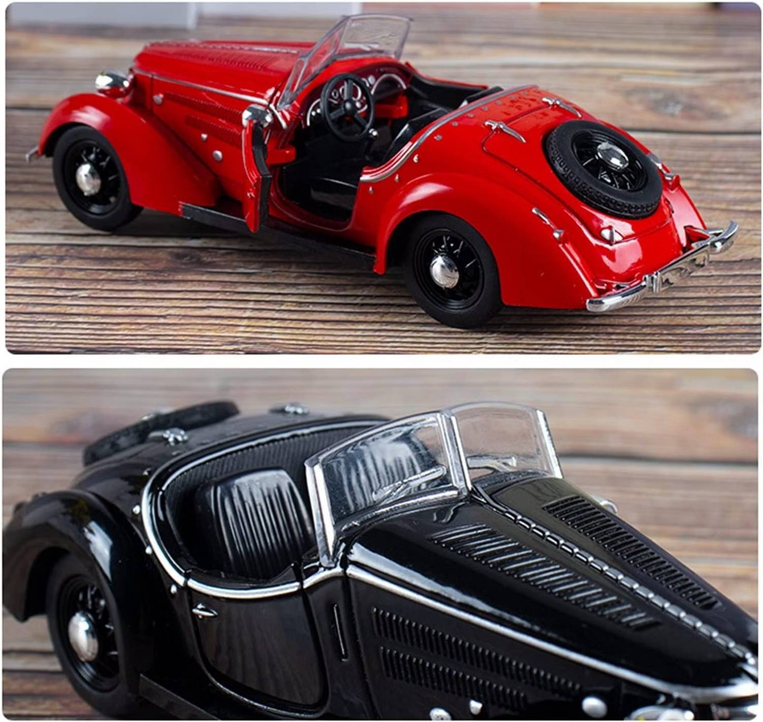 deoxy 1:32 Audi for Wanderer W25K Roadster Diecast Classic Vintage