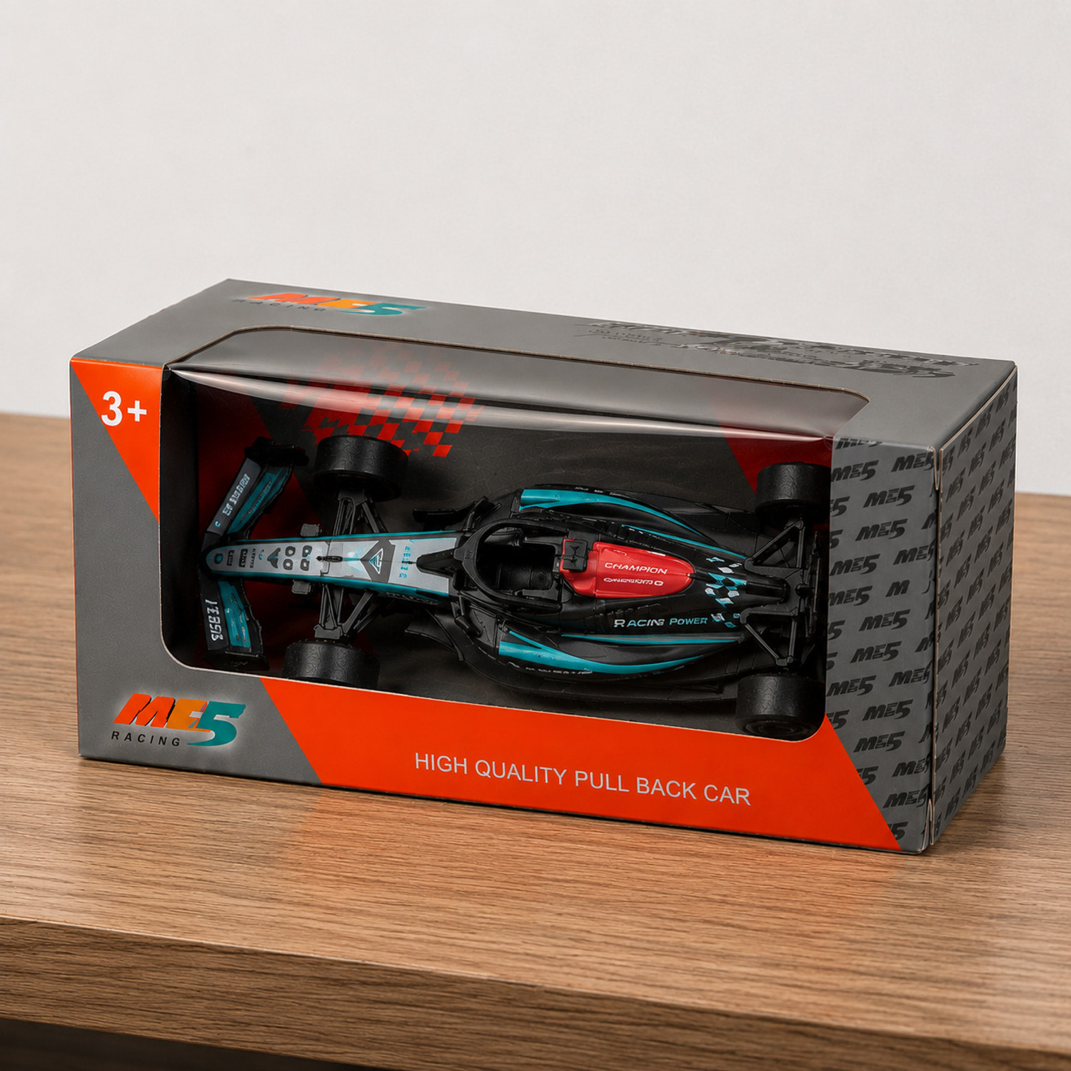 Image of GKNEX Formula One Metal Racing Toy Car for Kids and Hobby Collectors